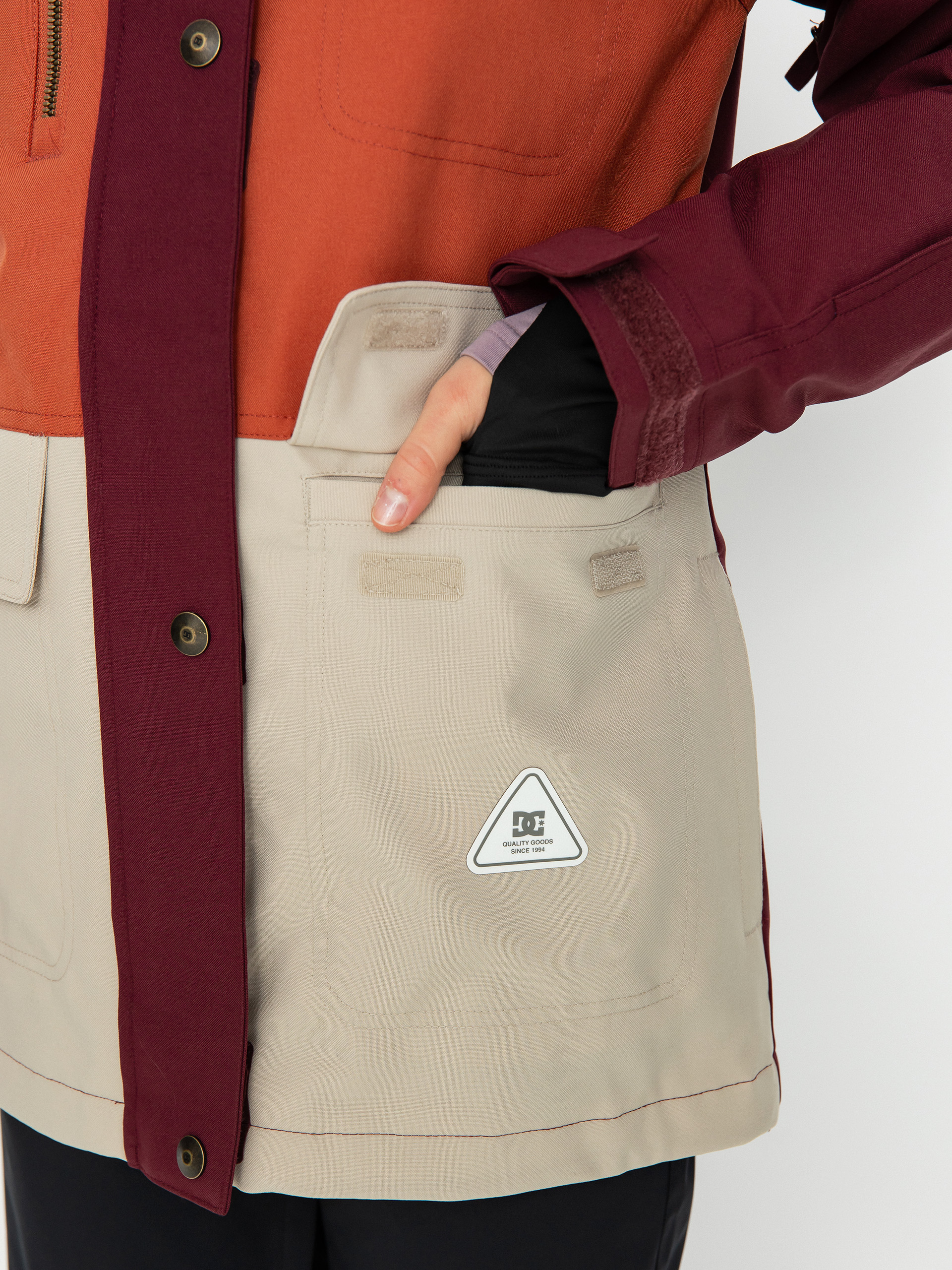 Жіноча Куртка для сноуборду DC Liberate (tawny port)