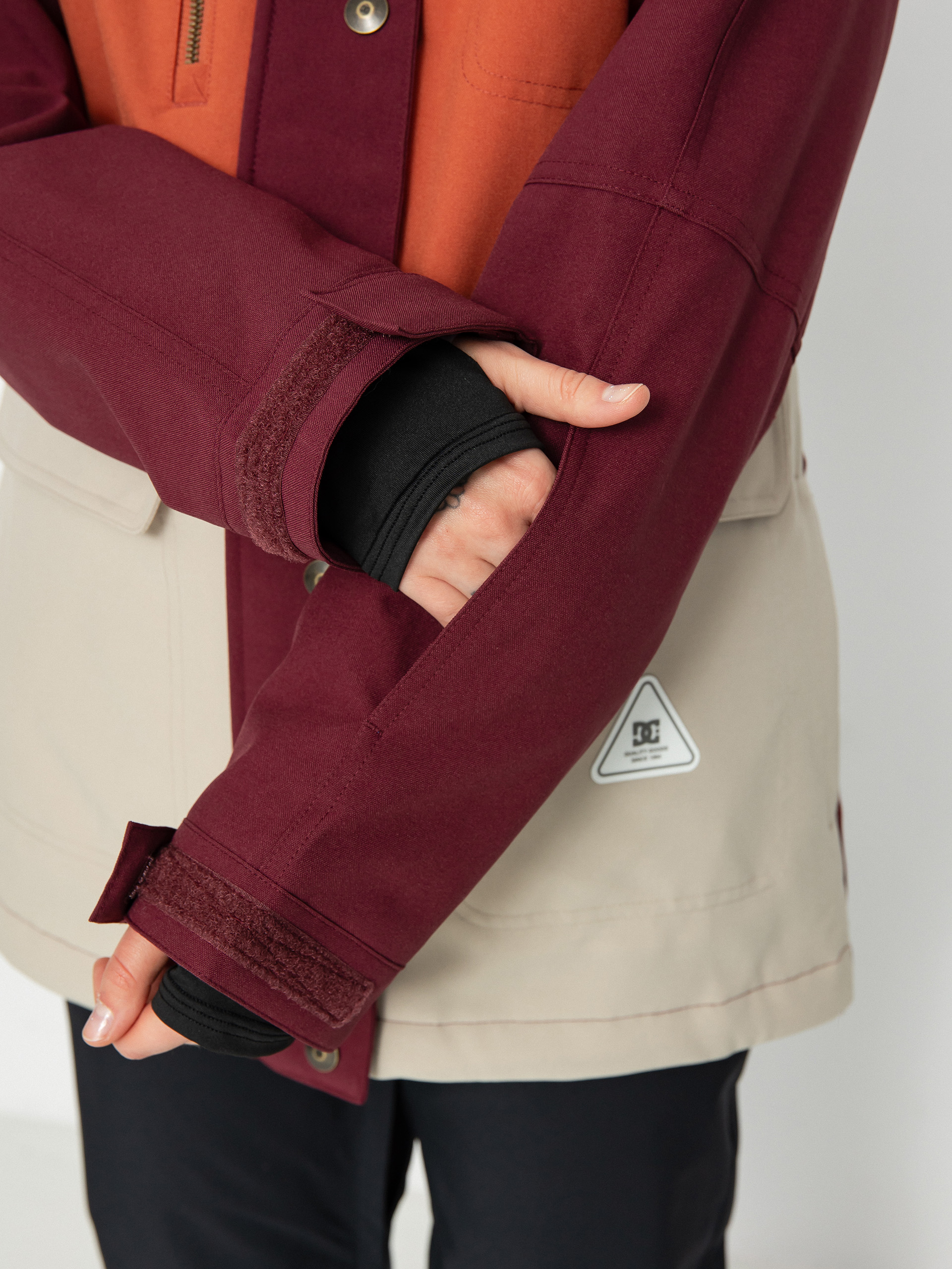 Жіноча Куртка для сноуборду DC Liberate (tawny port)