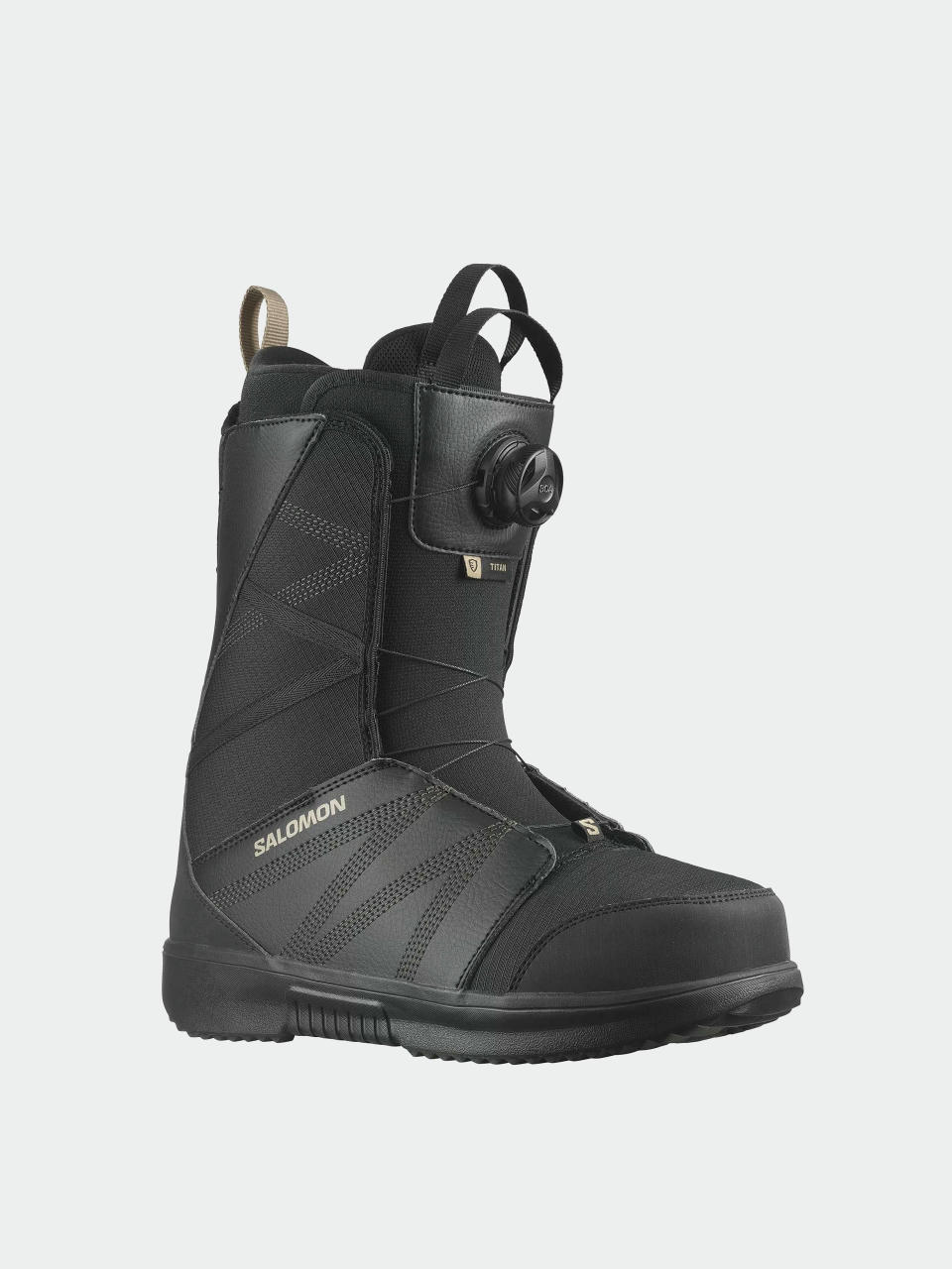 Черевики для сноуборда Salomon Titan Boa (black/black/roasted cashew)