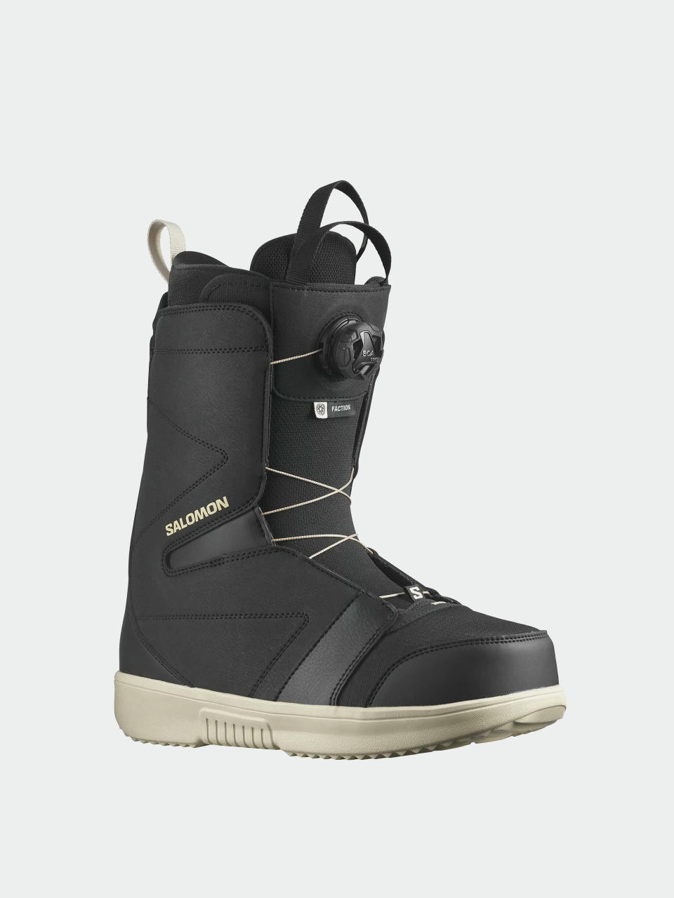 Черевики для сноуборда Salomon Faction Boa (black/black/rainy day)