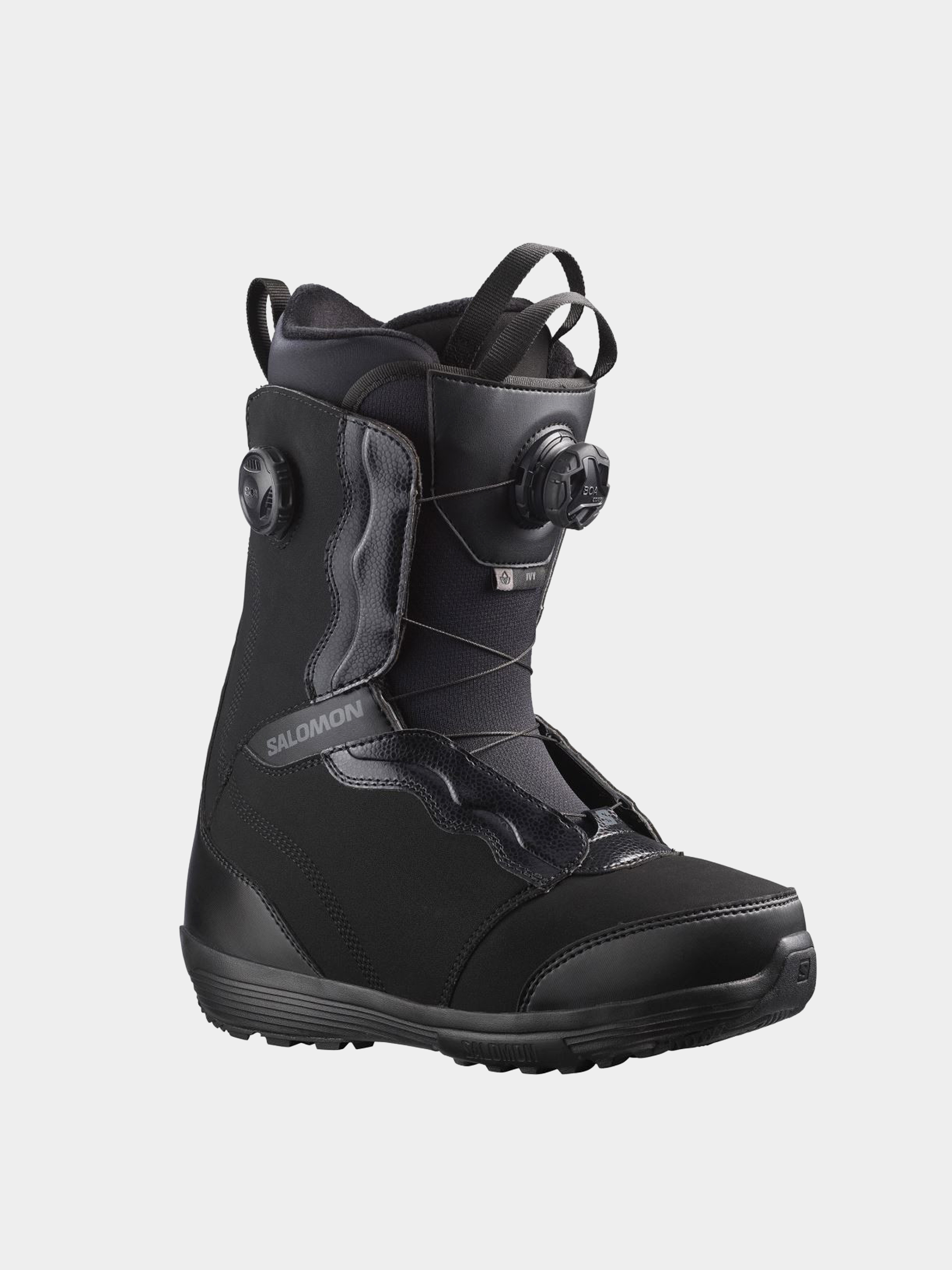 Жіночі Черевики для сноуборда Salomon Ivy Boa Sj (black/black/castlero)