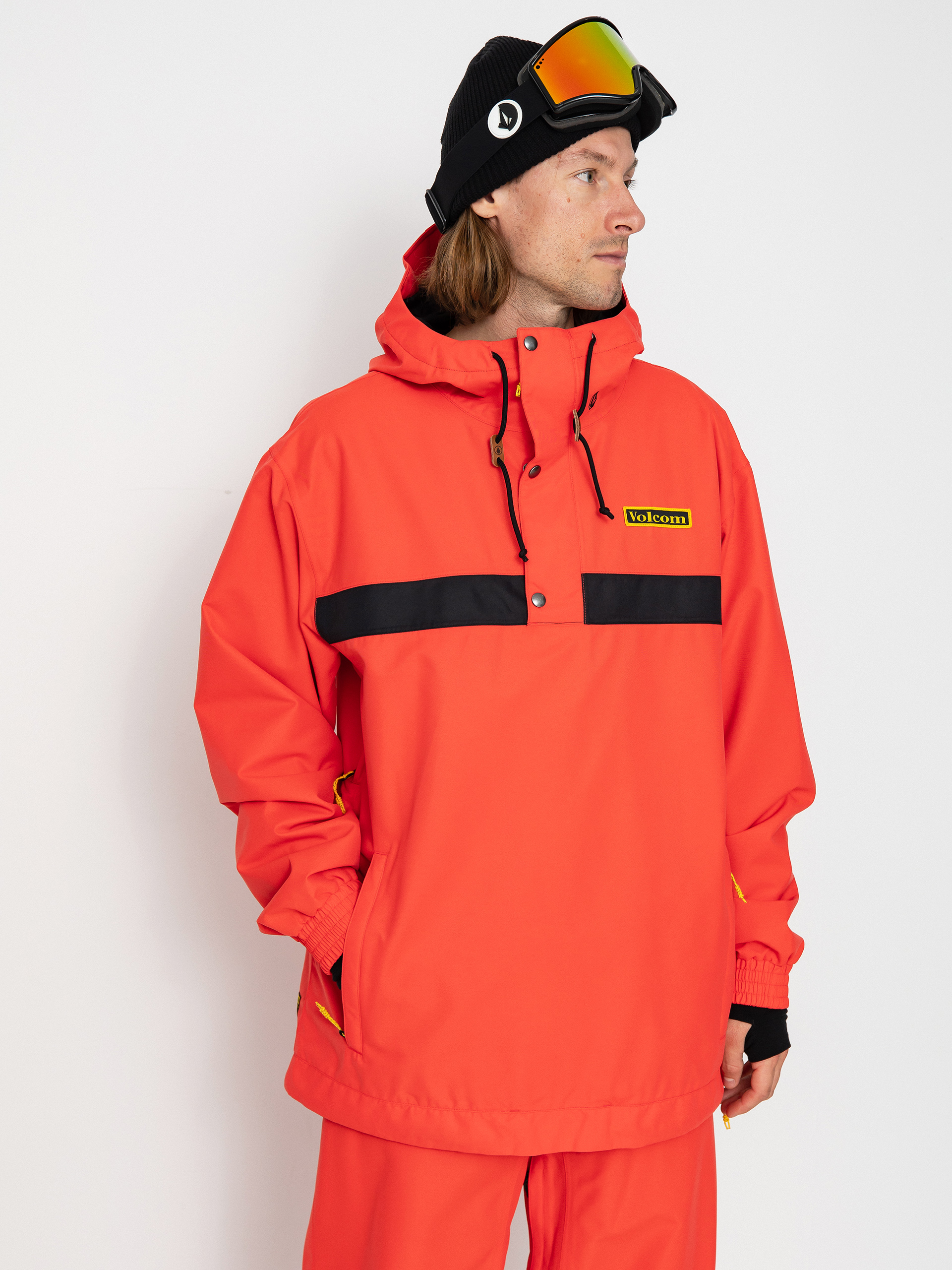 Чоловіча Сноубордична куртка Volcom Longo Pullover (orange)