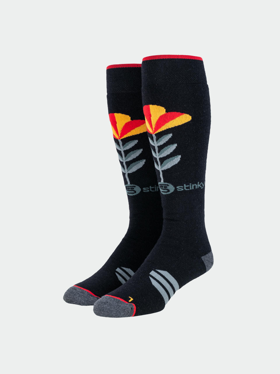 Шкарпетки Stinky Socks Blooming (black)