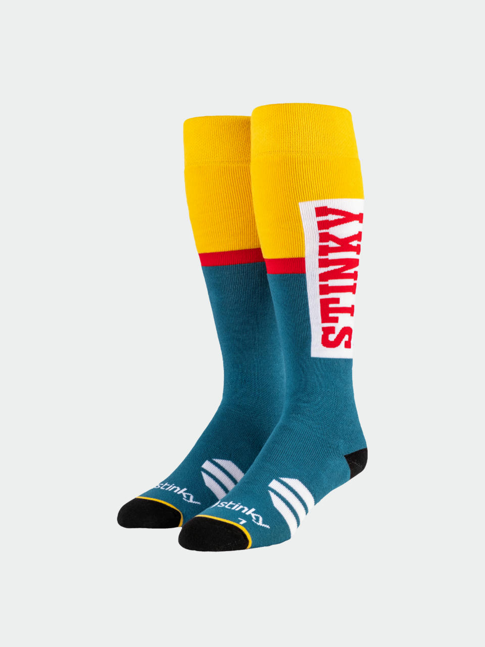 Шкарпетки Stinky Socks The Pill (yellow/steel blue)