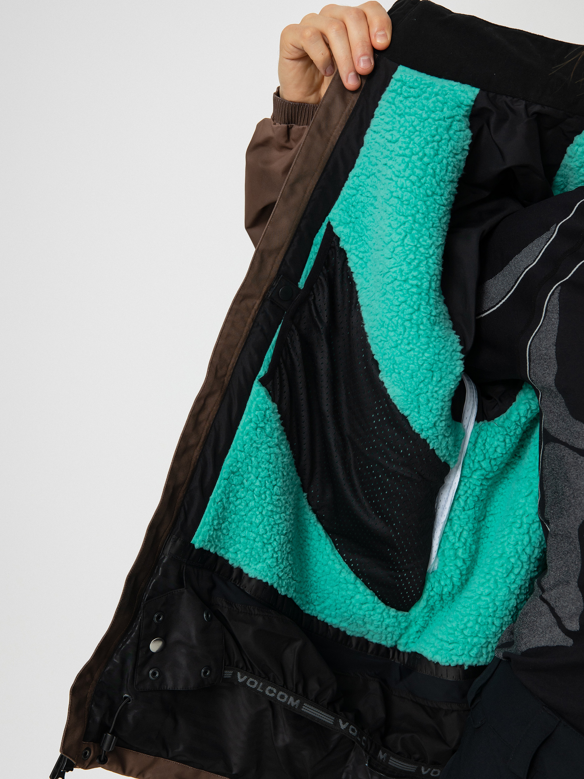 Чоловіча Сноубордична куртка Volcom Ravraah (water teak)