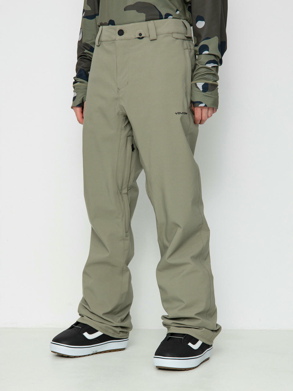 Сноубордичні штани Volcom Freakin Snow Chino (light military)