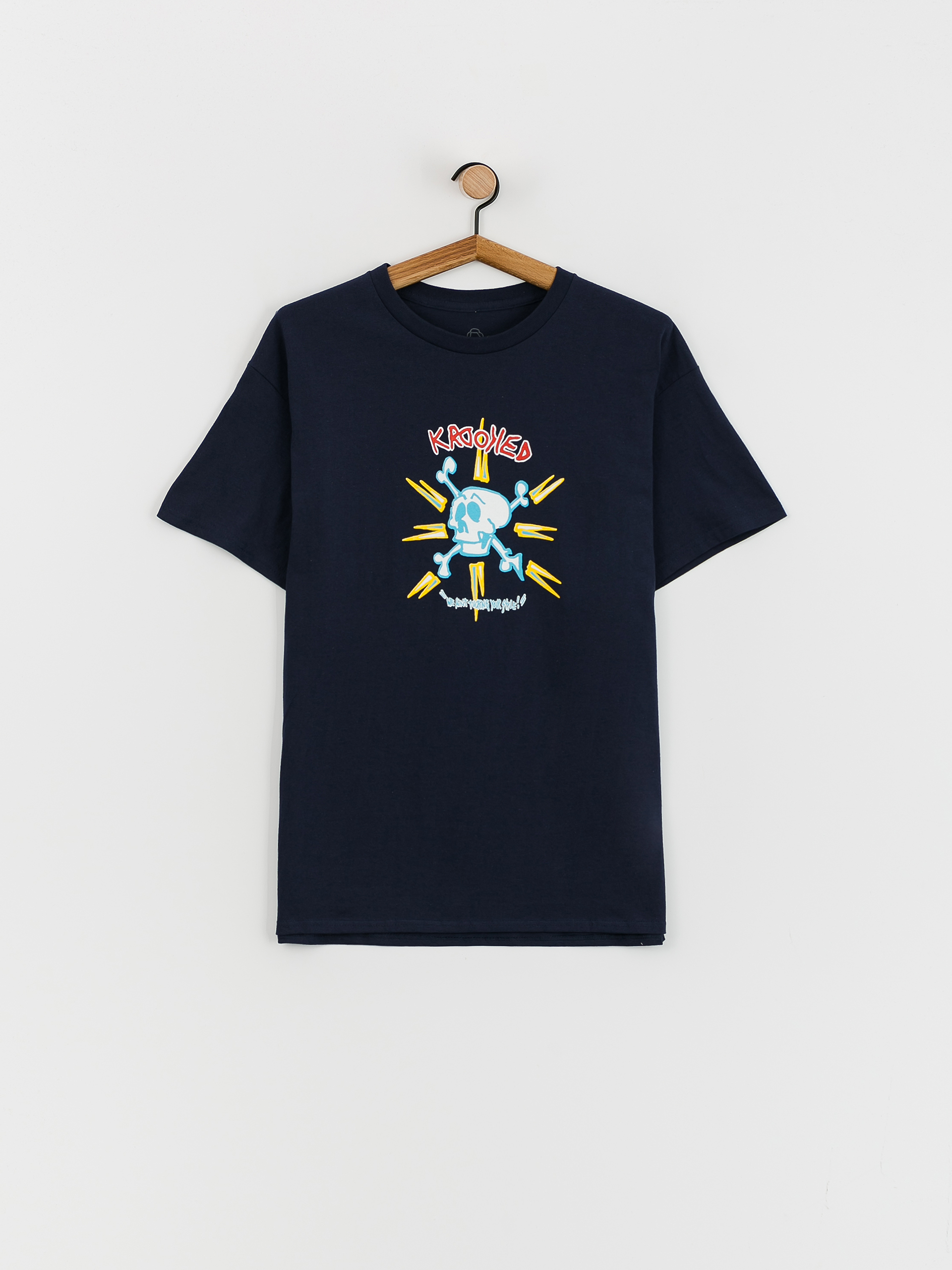 Футболка Krooked Style (navy/multi)