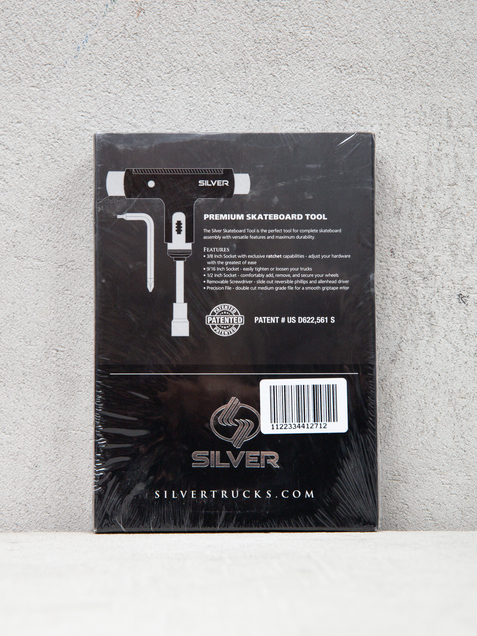 Інструмент Silver Premium Skateboard Tool (red/gold)