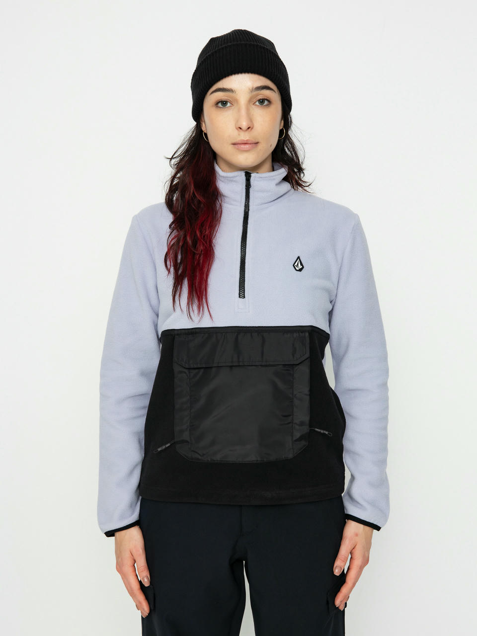 Жіноча Термосвітшот Volcom Polar 1/2 Zip (lilac ash)