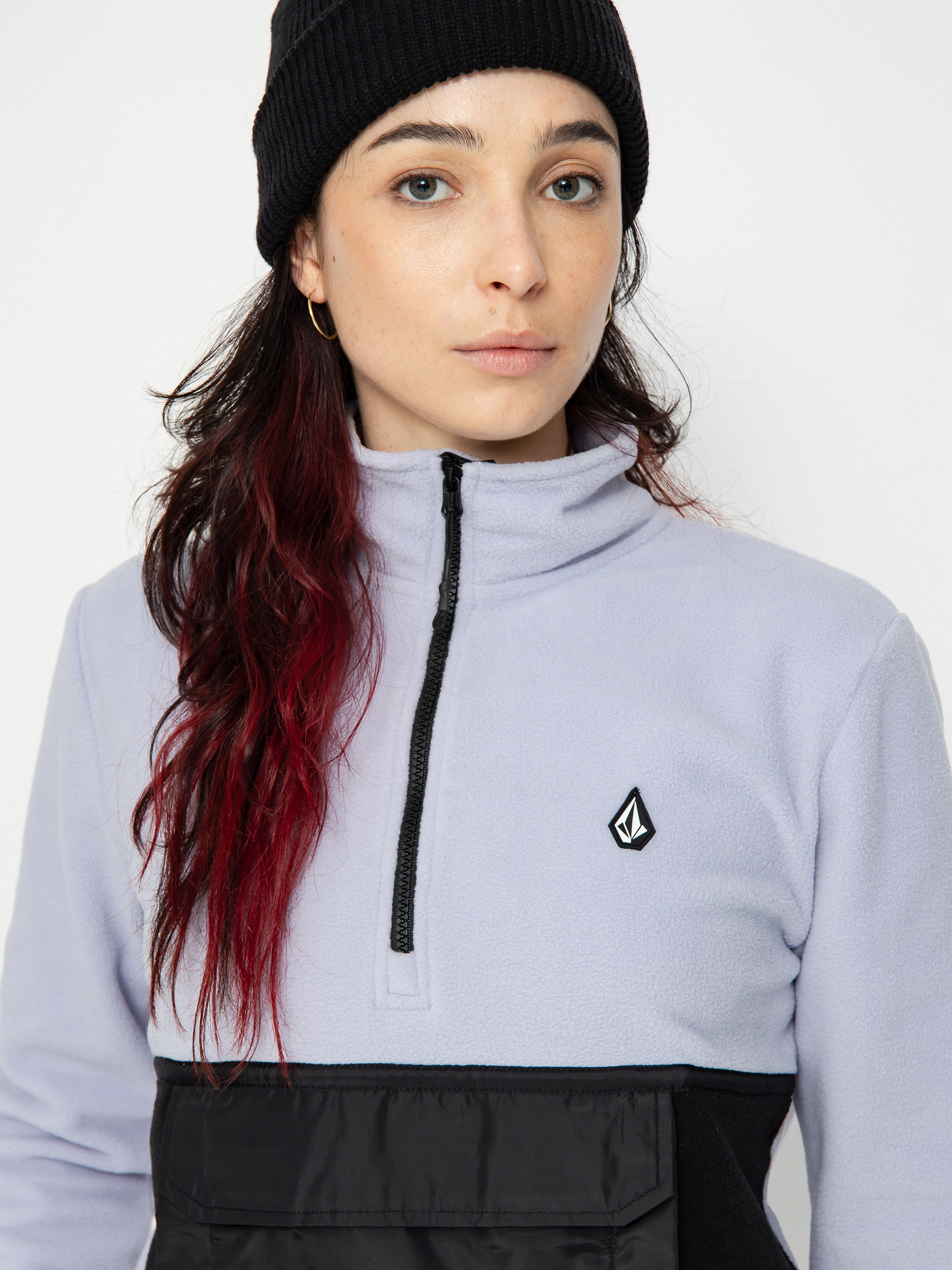 Жіноча Термосвітшот Volcom Polar 1/2 Zip (lilac ash)