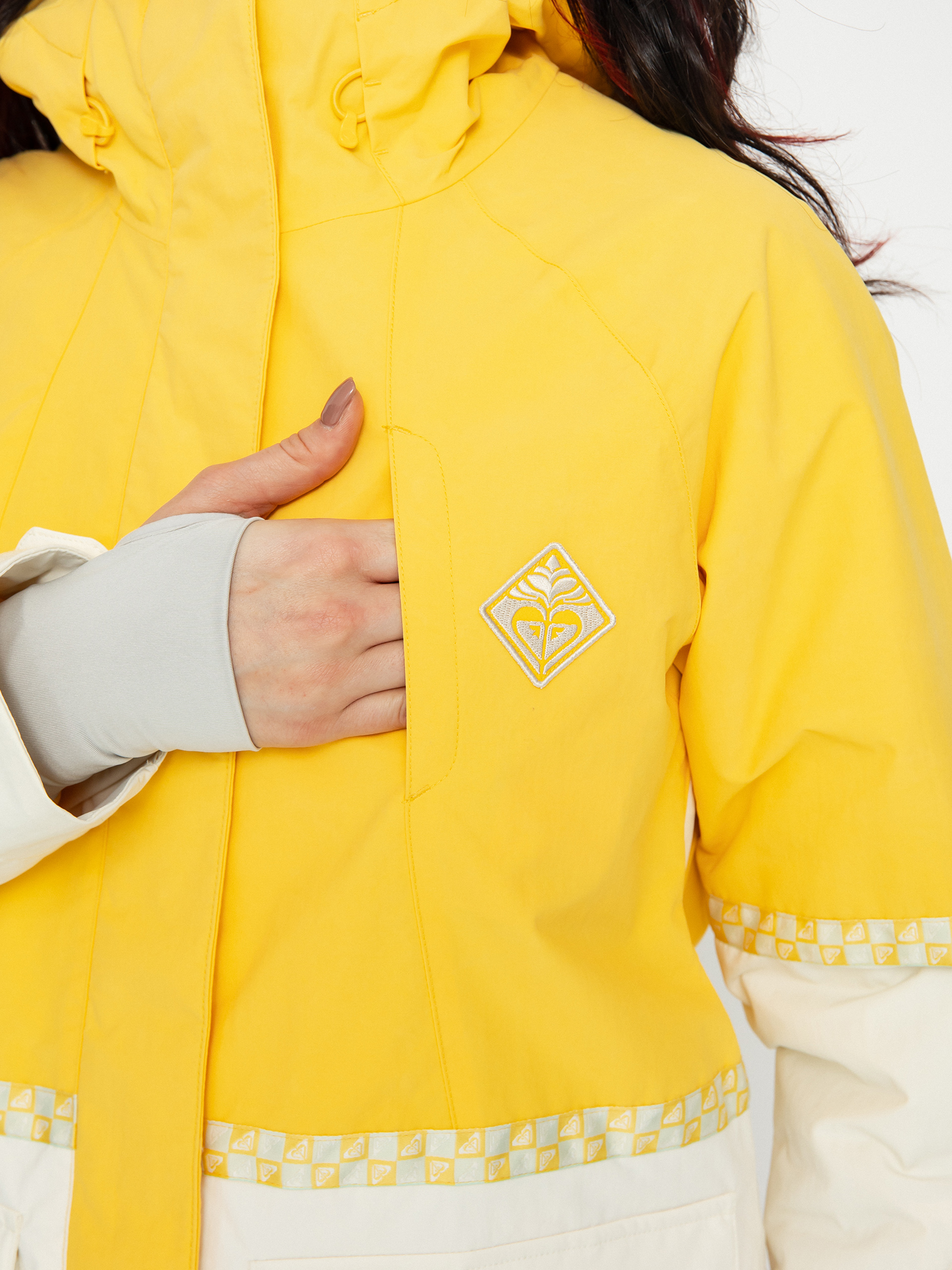 Жіноча Сноубордична куртка Roxy Ritual (sunset gold)