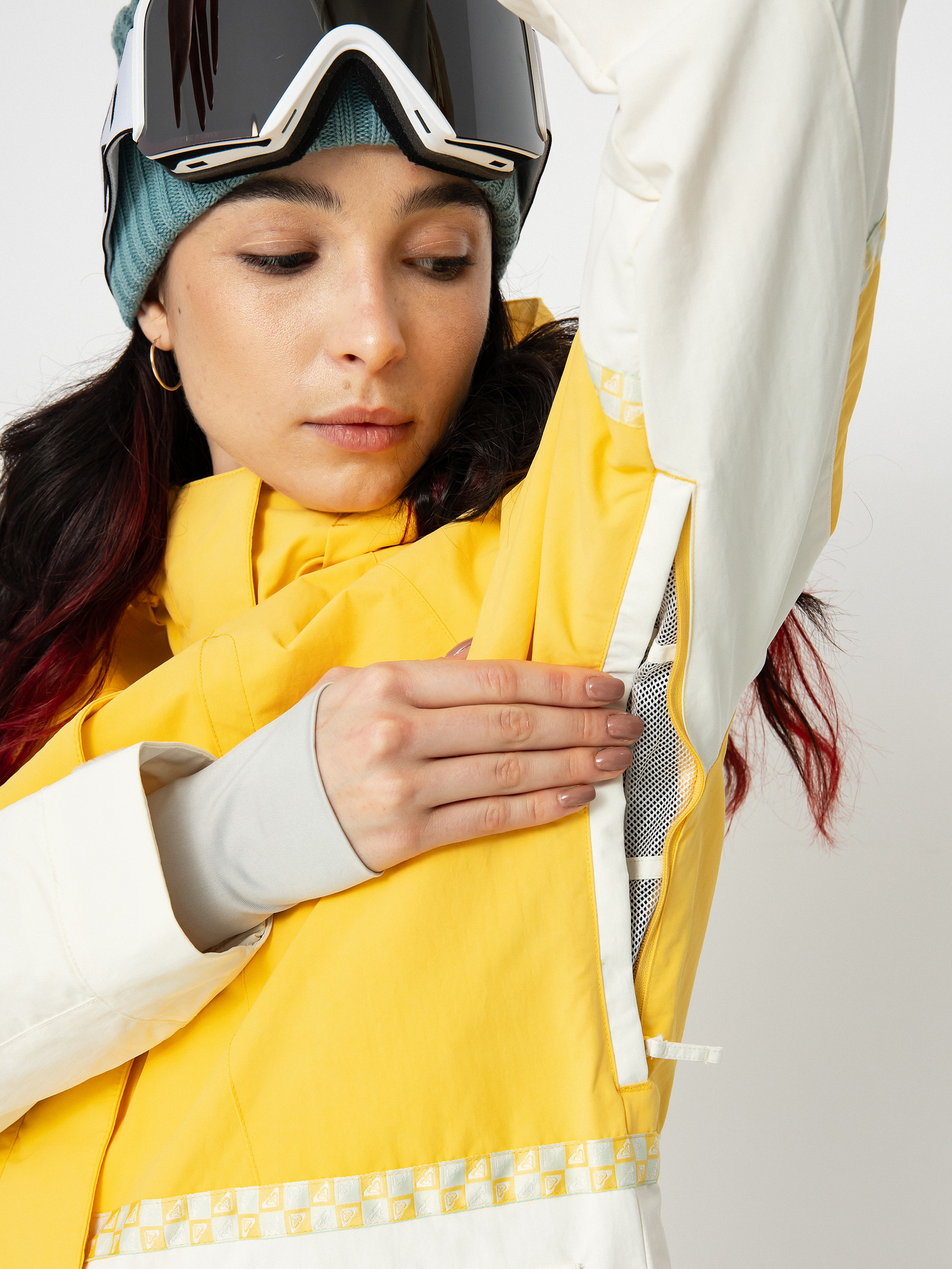 Жіноча Сноубордична куртка Roxy Ritual (sunset gold)