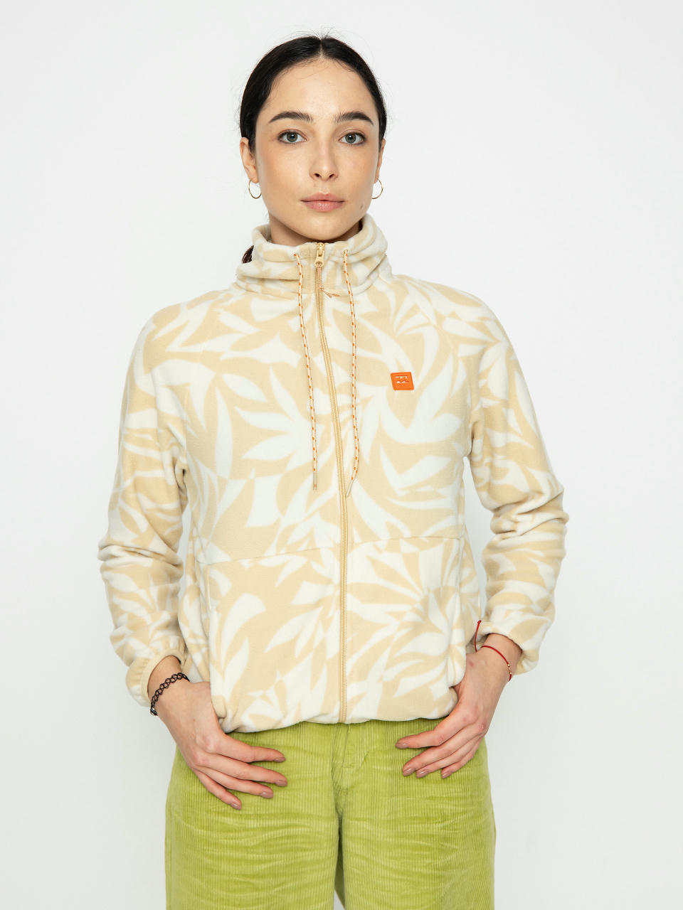 Флісовий светр Billabong Boundary Zip Lite Wmn (oat)