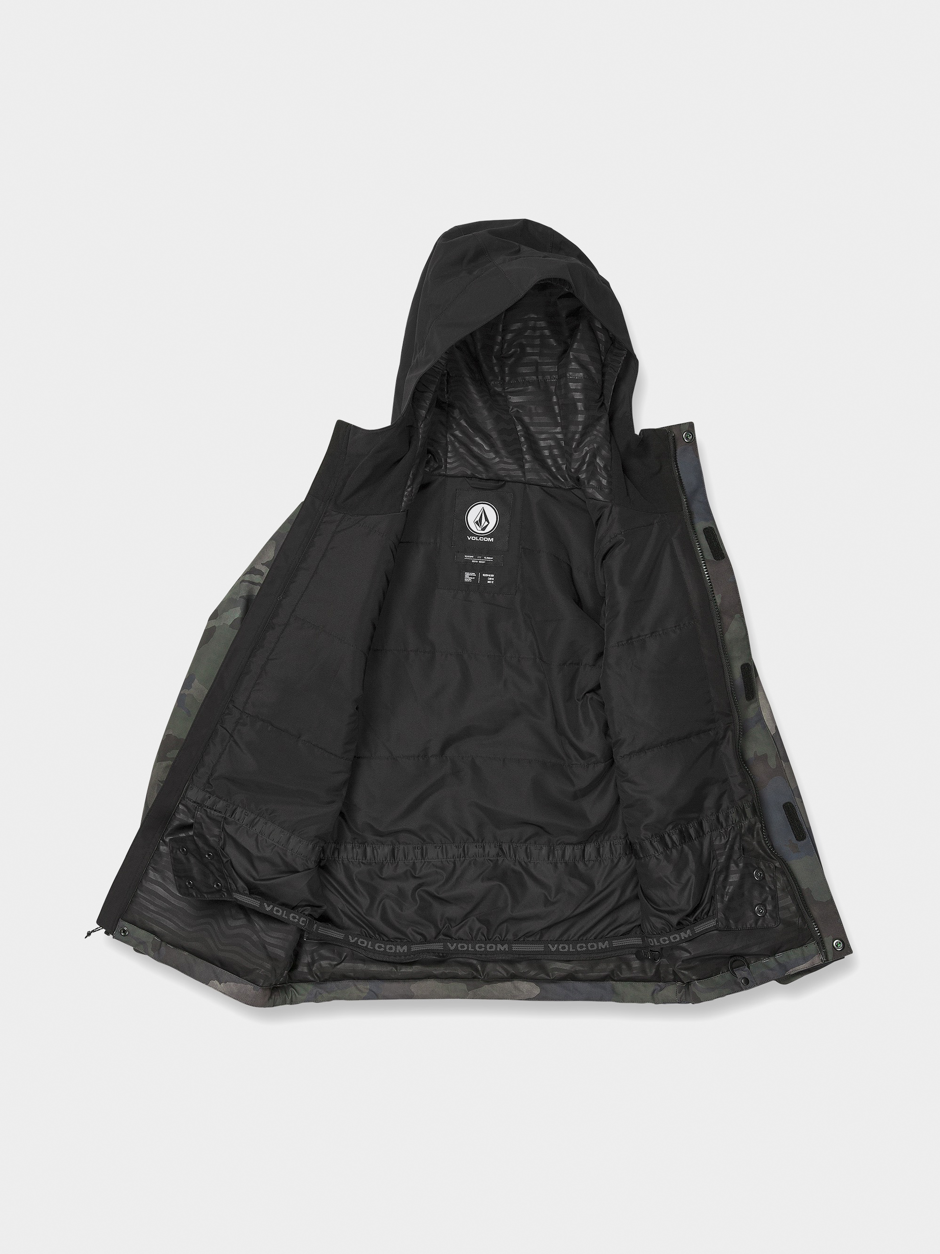 Куртка для сноуборду Volcom Stone.91 Ins JR (cloudwash camo)