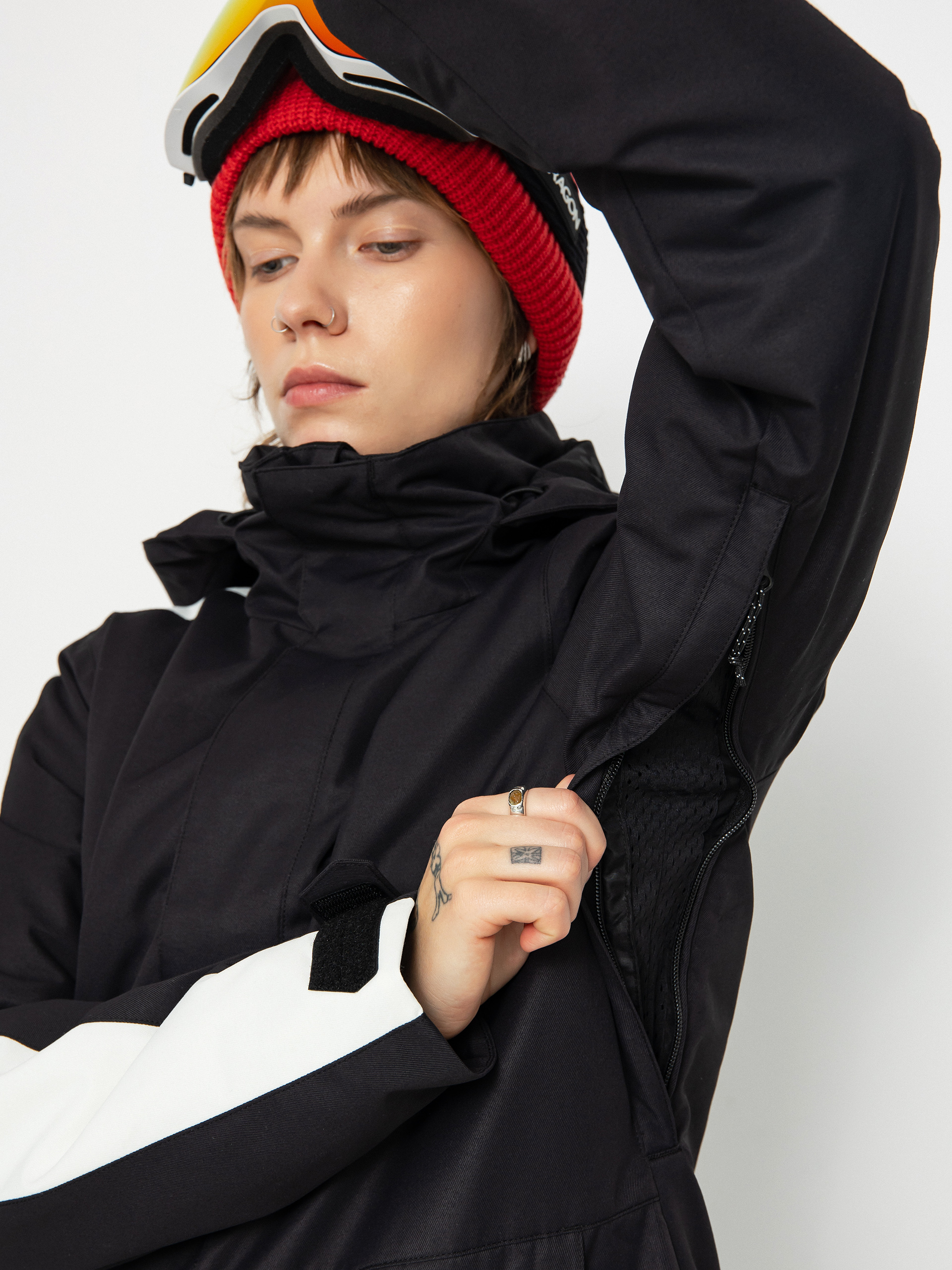 Жіноча Сноубордична куртка Volcom Westland Ins (black)