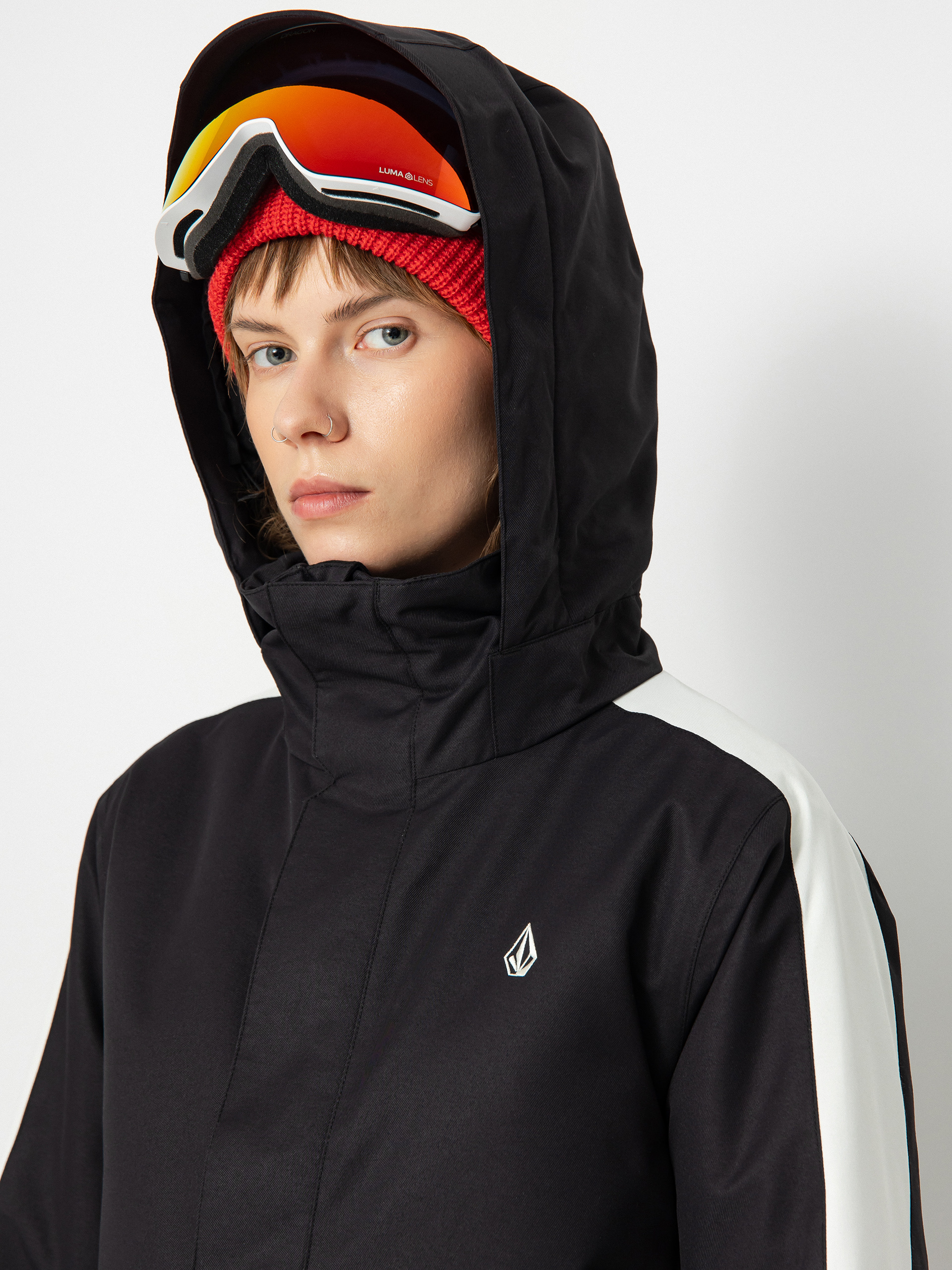 Жіноча Сноубордична куртка Volcom Westland Ins (black)