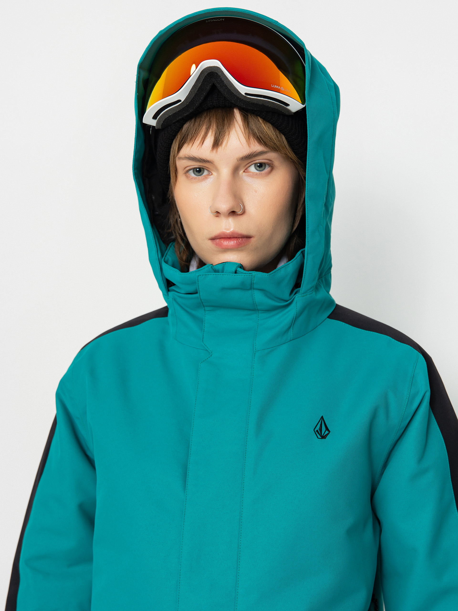 Жіноча Куртка для сноуборду Volcom Westland Ins (vibrant green)