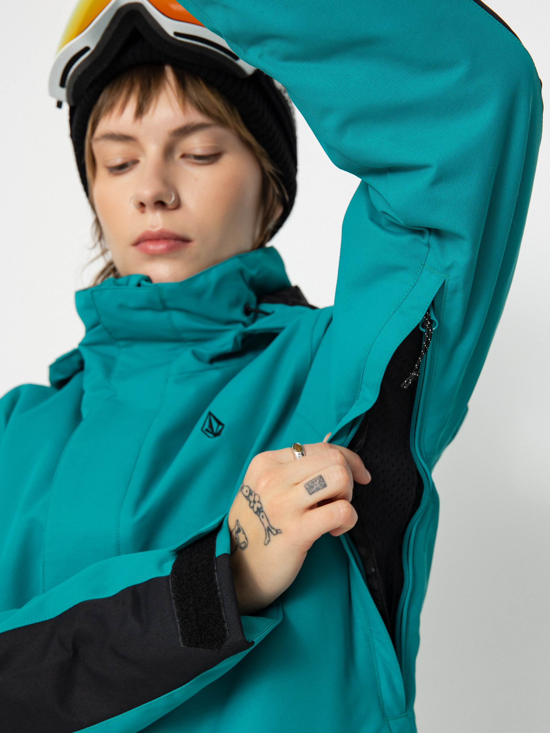 Жіноча Куртка для сноуборду Volcom Westland Ins (vibrant green)