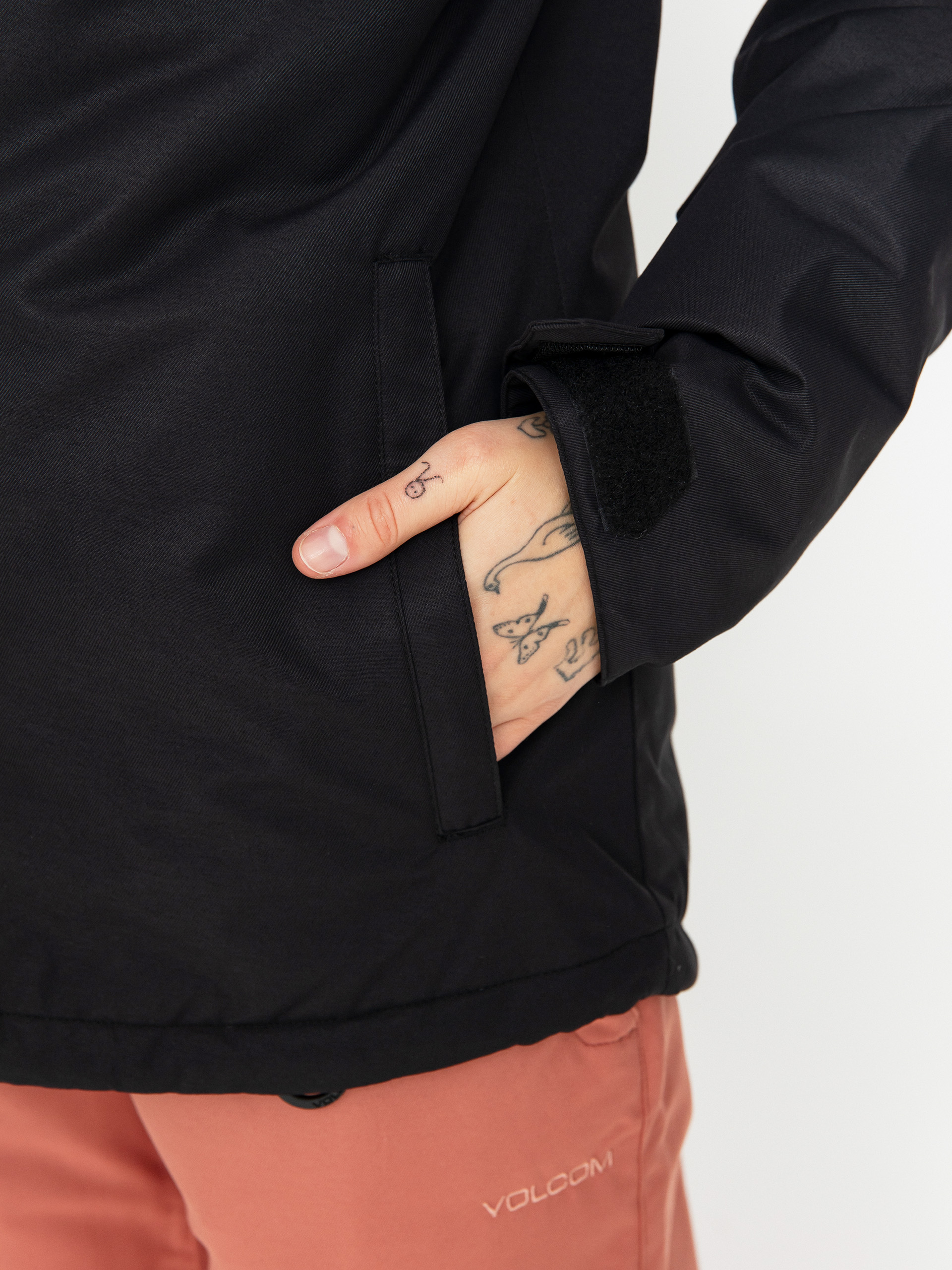 Жіноча Сноубордична куртка Volcom Bolt Ins (black)