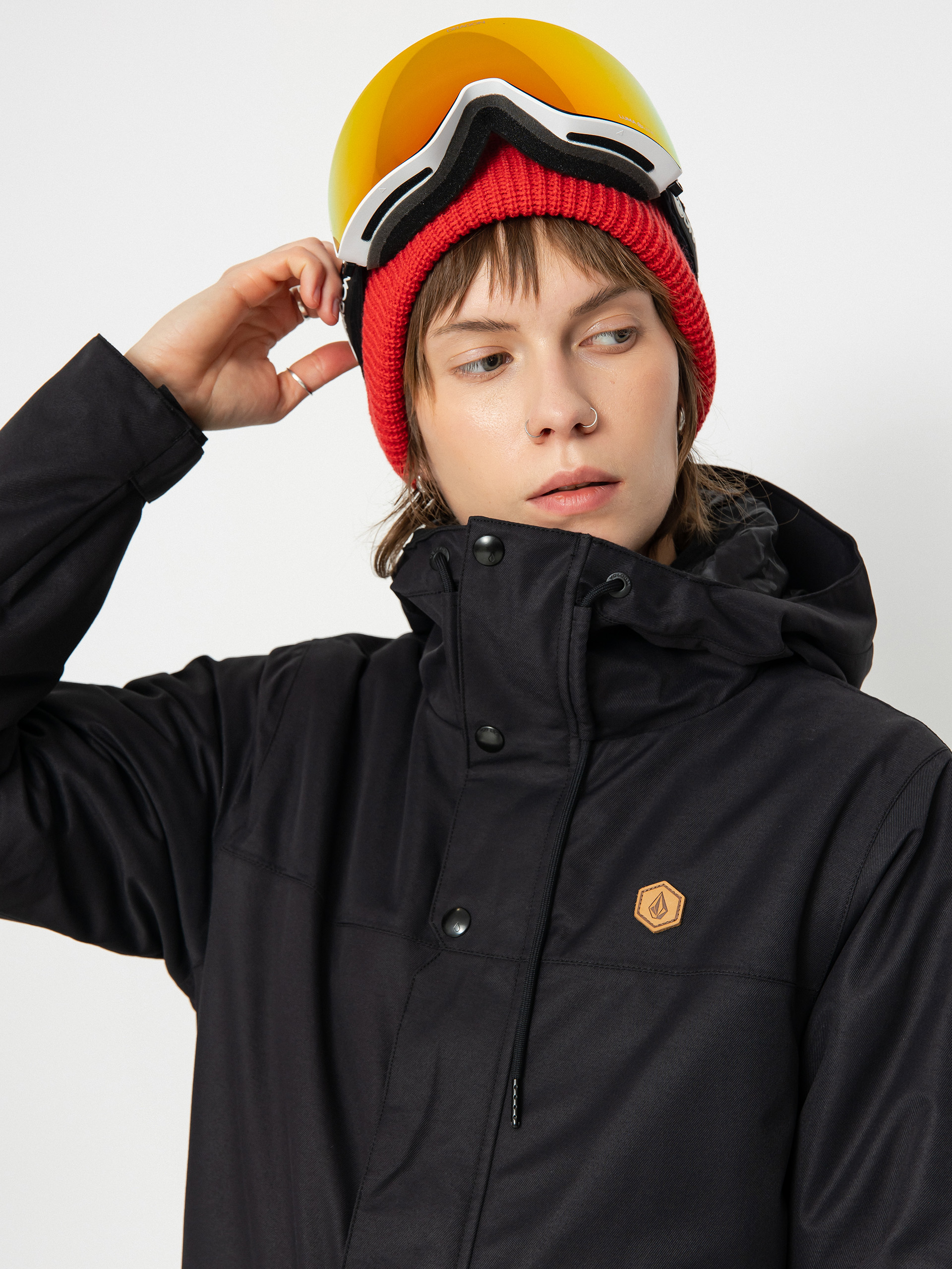 Жіноча Сноубордична куртка Volcom Bolt Ins (black)