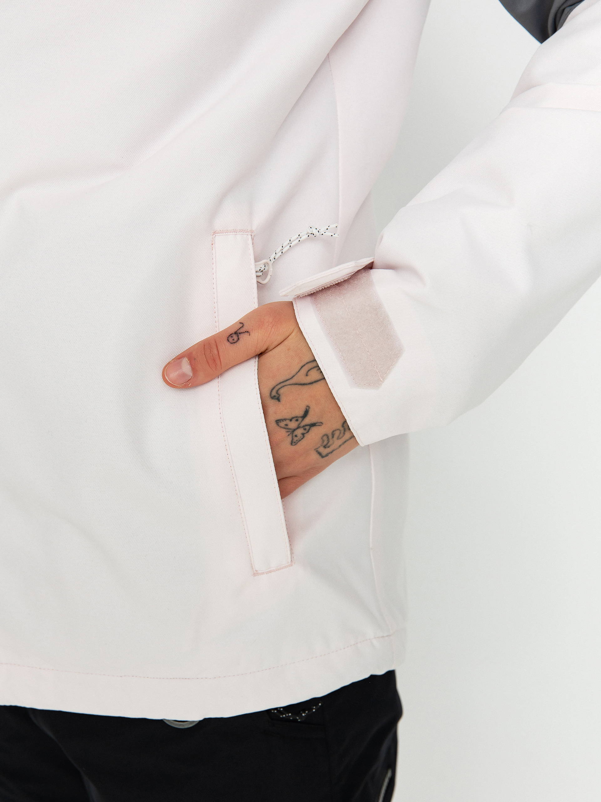 Жіноча Куртка для сноуборду Volcom Bolt Ins (calcite)