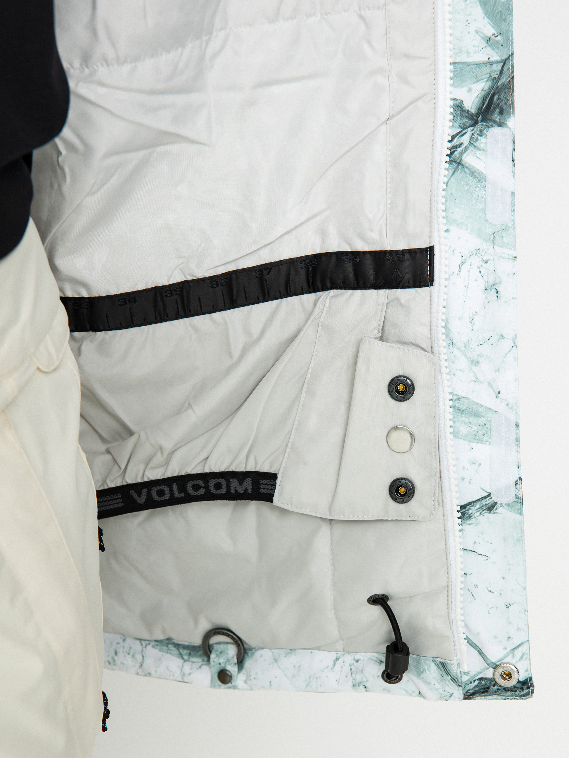 Жіноча Сноубордична куртка Volcom Bolt Ins (white ice)