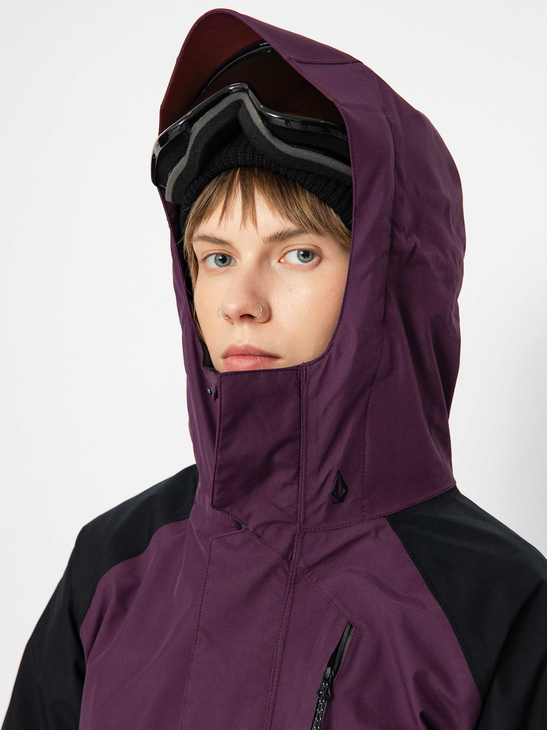 Жіноча Куртка для сноуборду Volcom V.Co Aris Gore Tex (blackberry)
