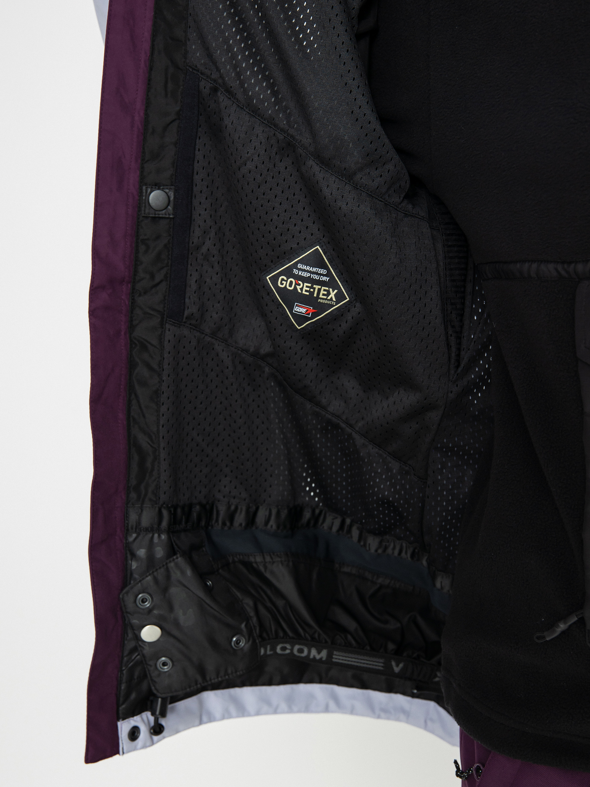 Жіноча Куртка для сноуборду Volcom V.Co Aris Gore Tex (blackberry)