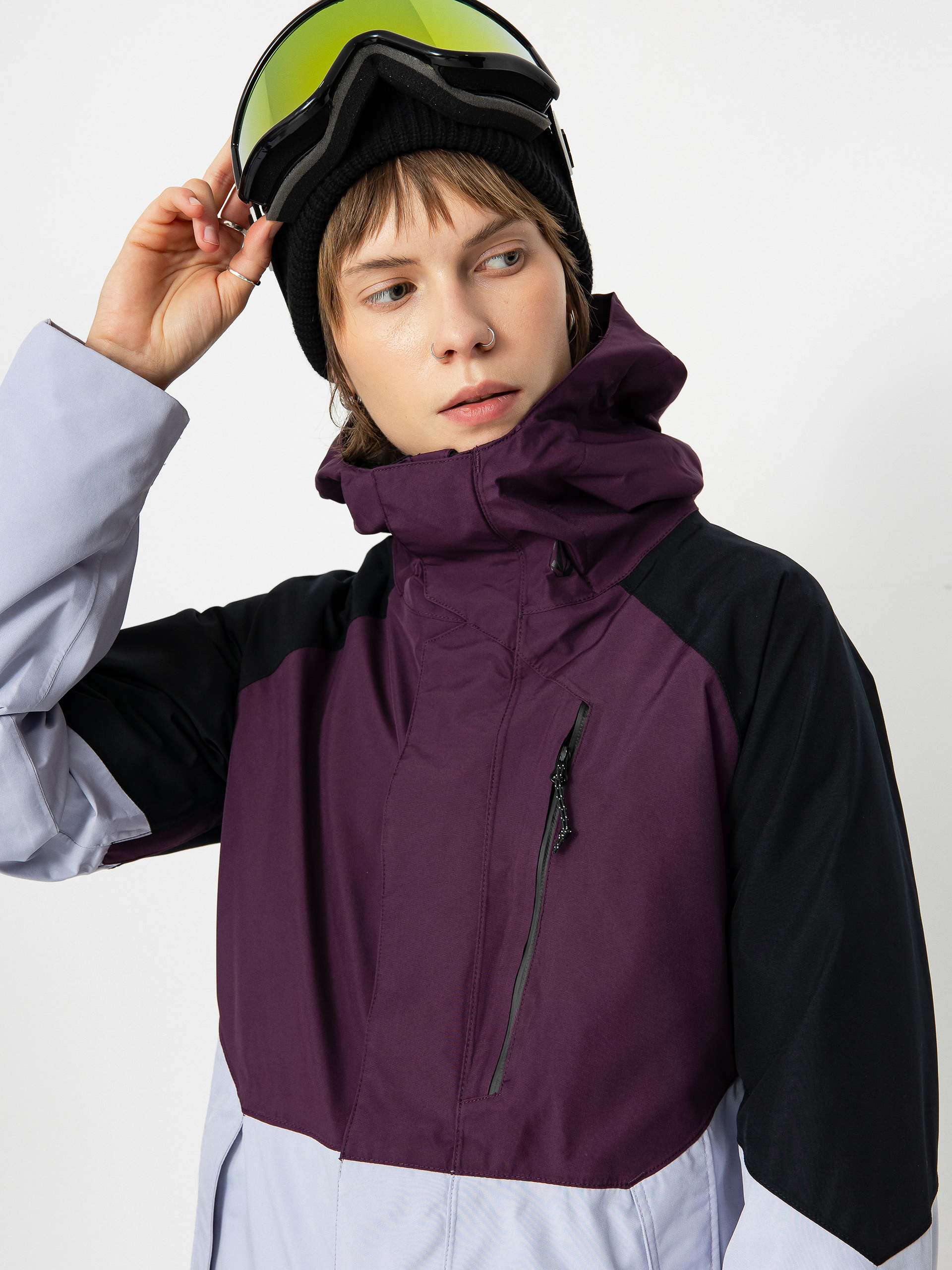 Жіноча Куртка для сноуборду Volcom V.Co Aris Gore Tex (blackberry)