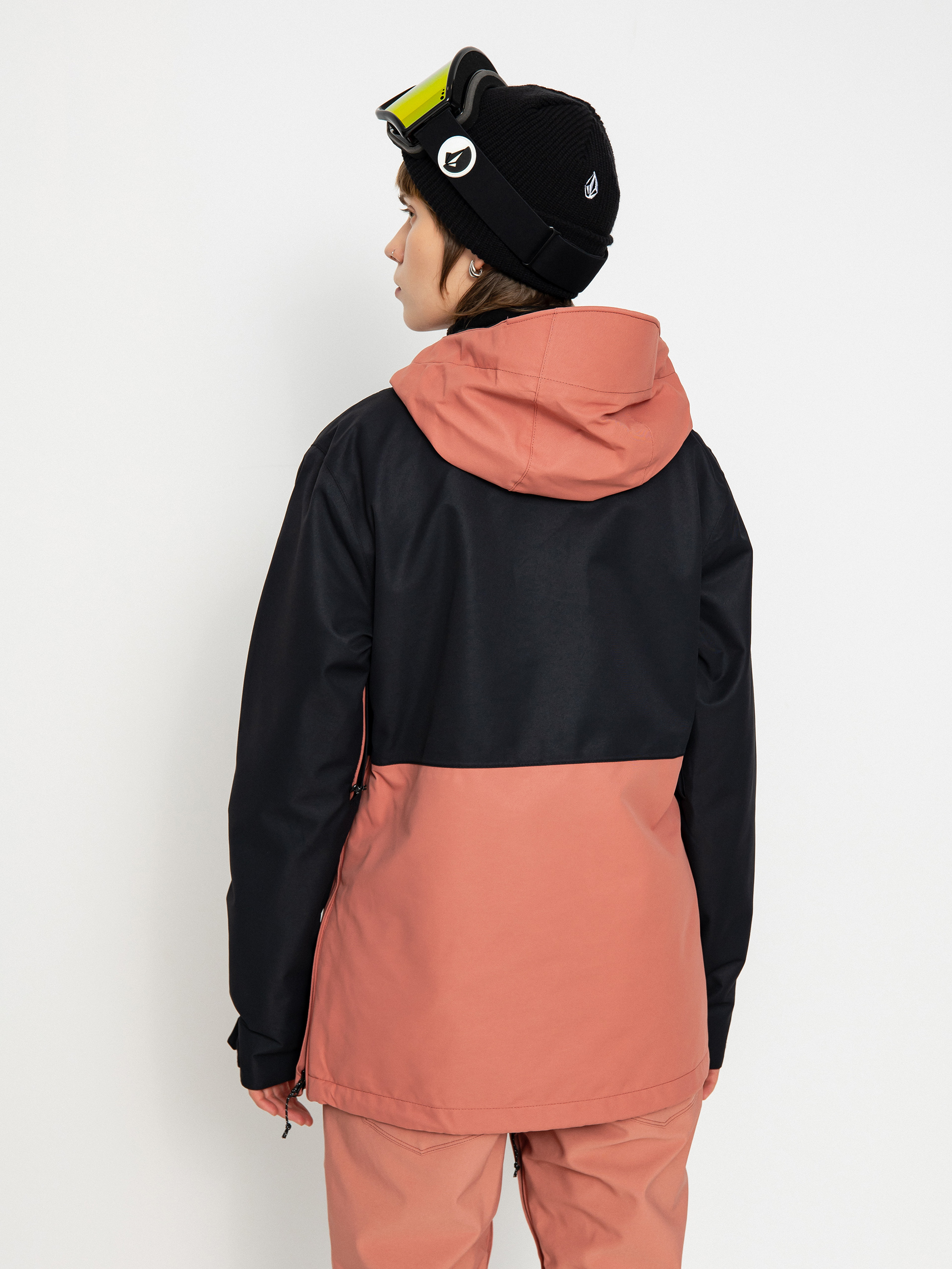 Жіноча Сноубордична куртка Volcom Ashfield Pullover (earth pink)