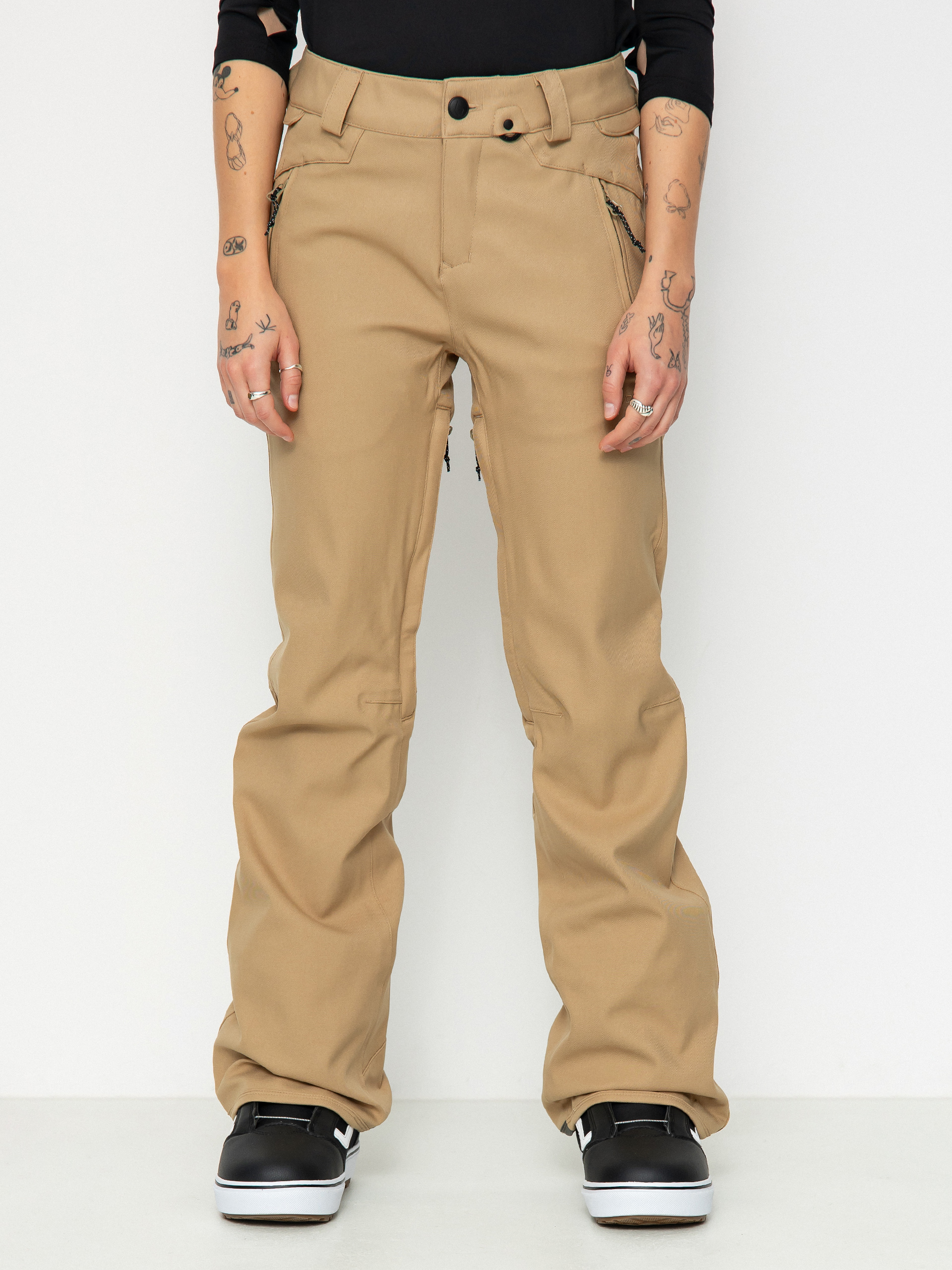 Сноубордичні штани Volcom Species Stretch Wmn (dark khaki)