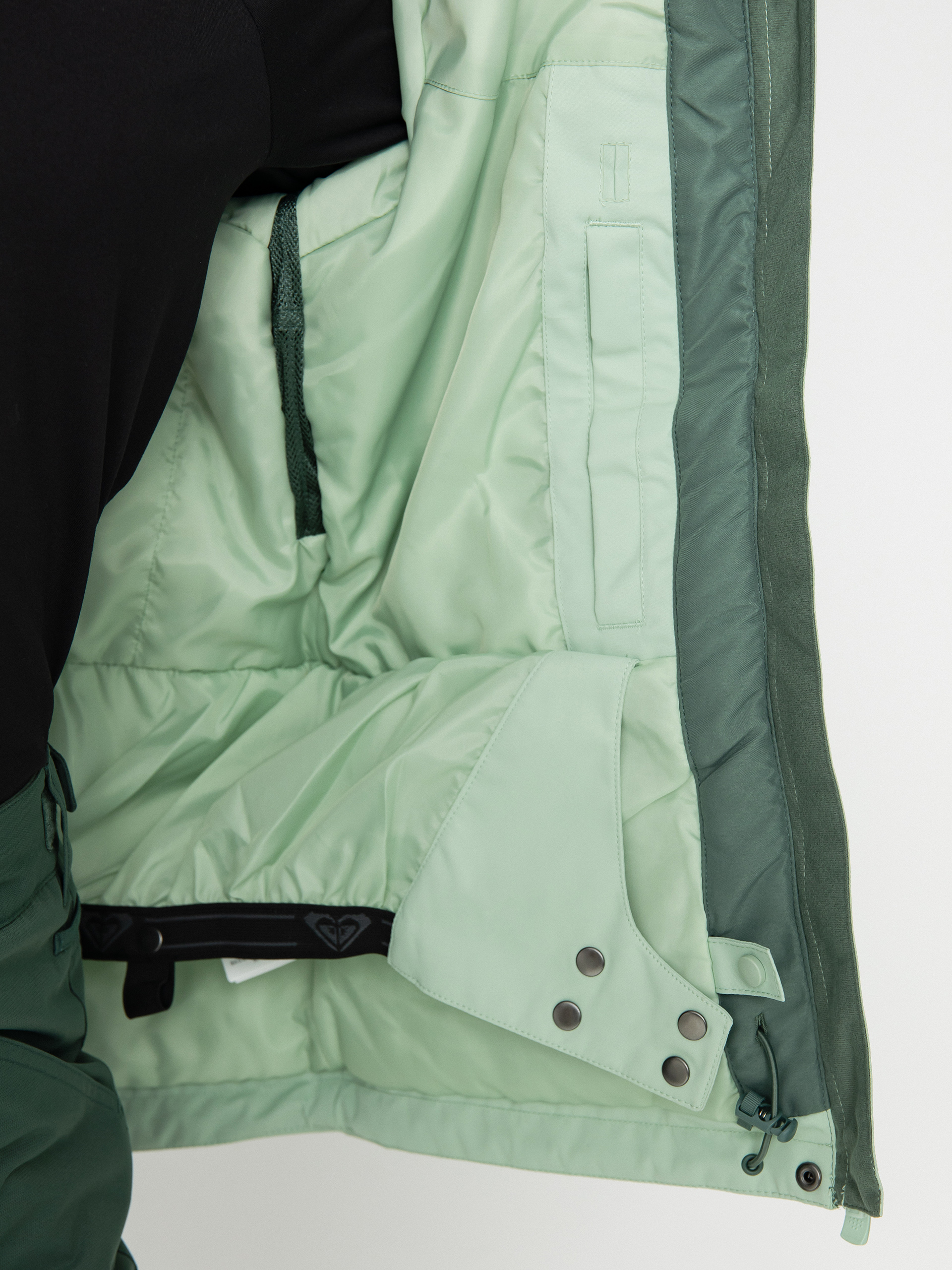 Жіноча Сноубордична куртка Roxy Jetty Block (dark forest wild)