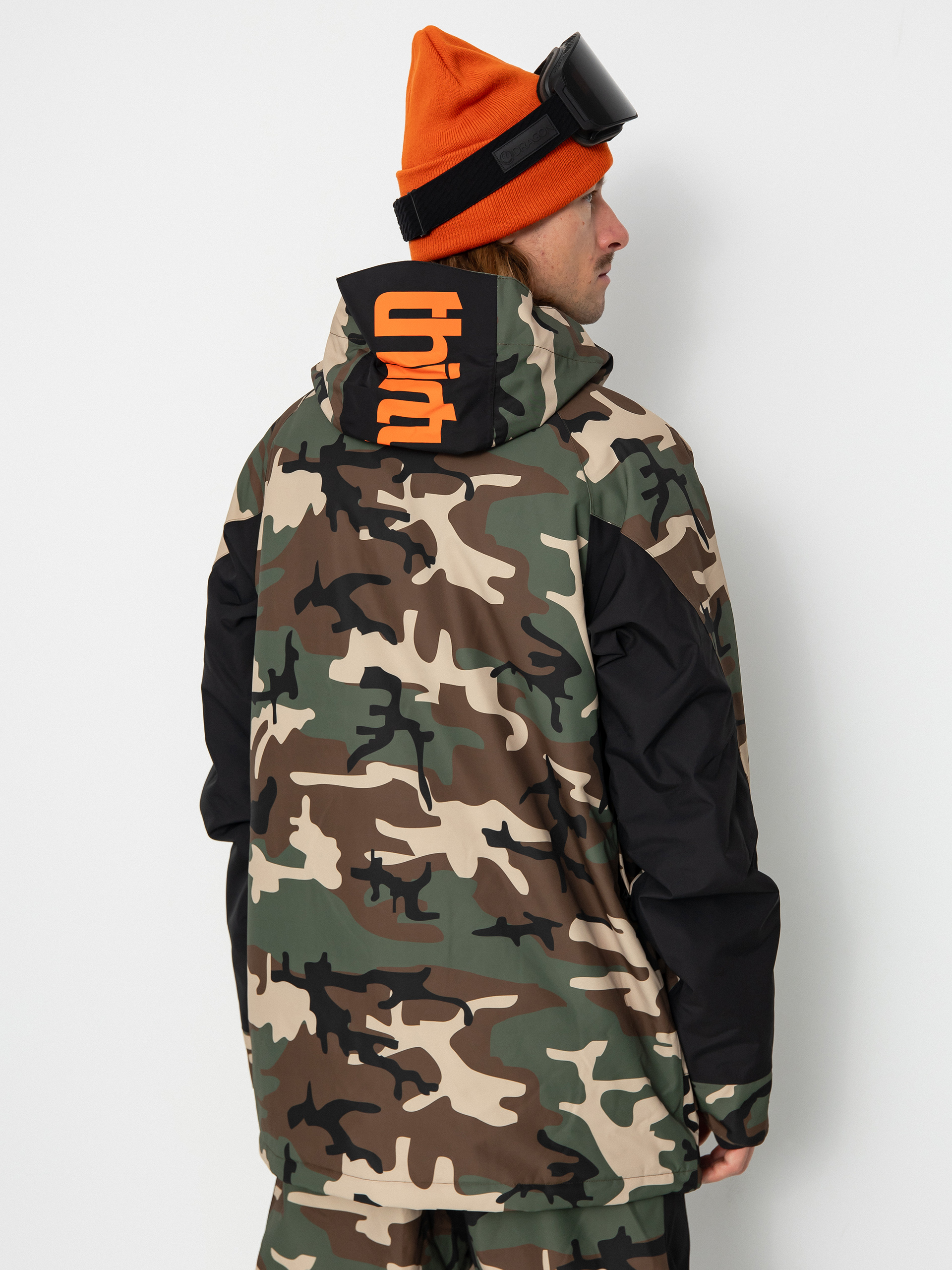 Чоловіча Куртка для сноуборду ThirtyTwo Lashed Insulated (black/camo)
