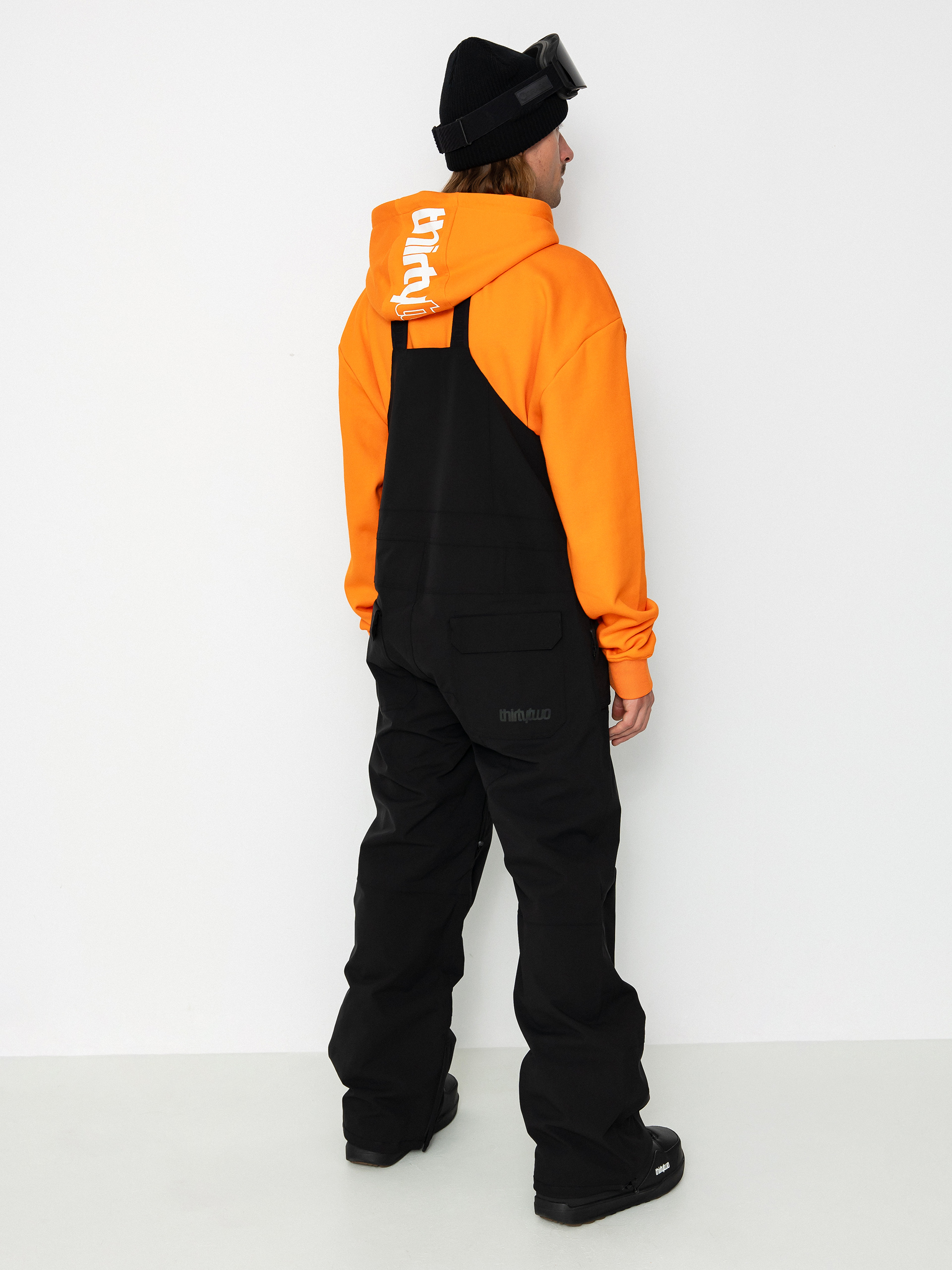Чоловічі Сноубордичні штани ThirtyTwo Basement Bib (black)