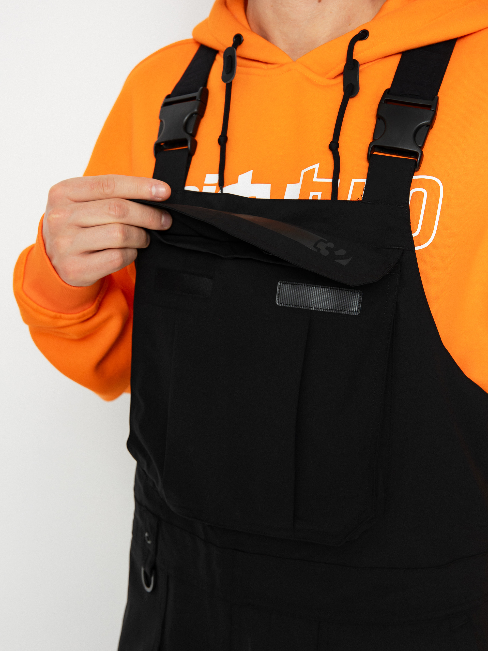 Чоловічі Сноубордичні штани ThirtyTwo Basement Bib (black)