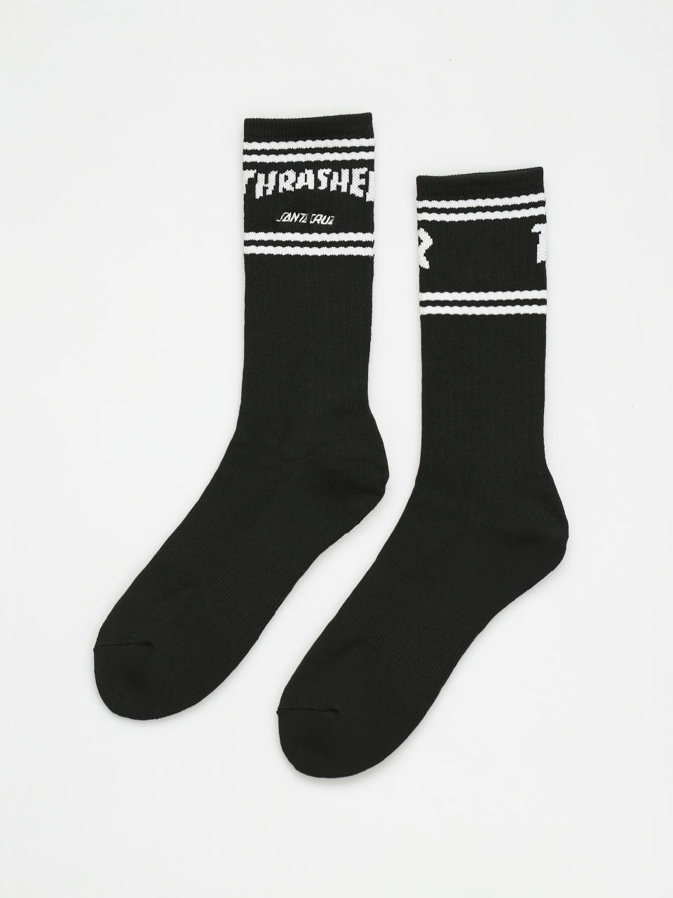  Шкарпетки Santa Cruz X Thrasher Sc Strip Crew (black)