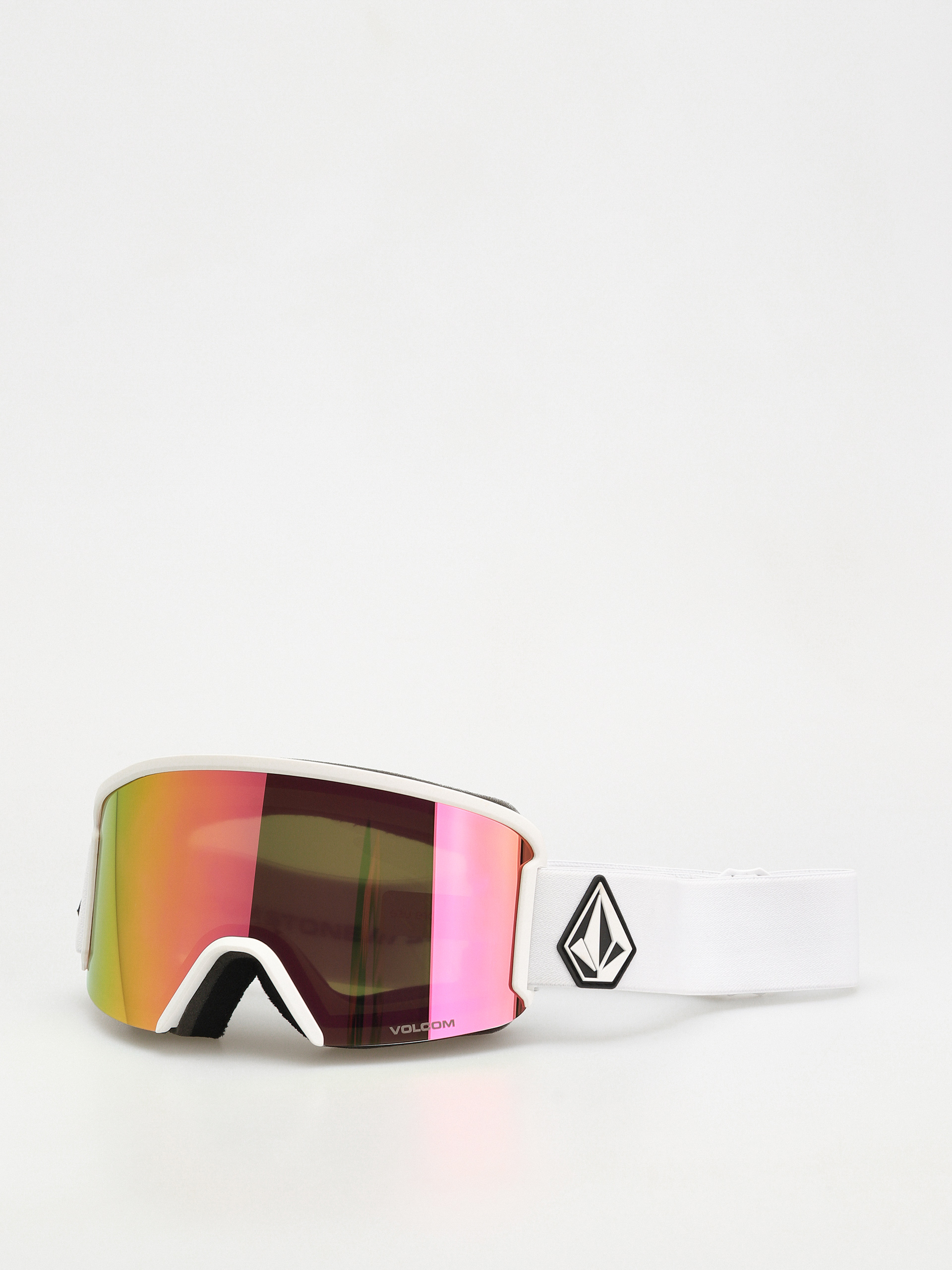 Окуляри для сноуборда Volcom Garden (matte white/pink chrome+bl yellow)