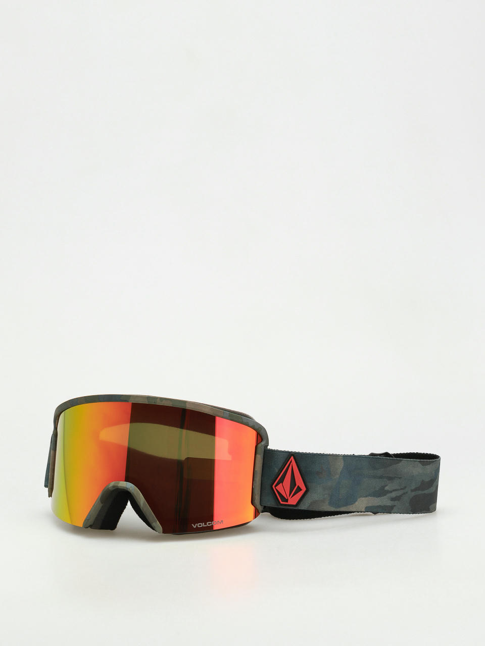 Окуляри для сноуборда Volcom Garden (cloudwash camo/red chrome+bl yellow)