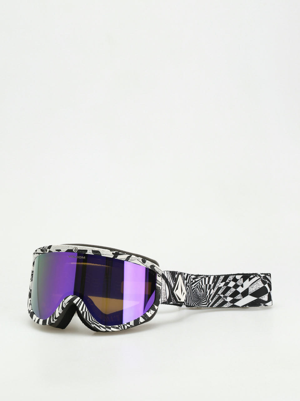 Окуляри для сноуборда Volcom Footprints (op art/purple chrome+bl yellow)