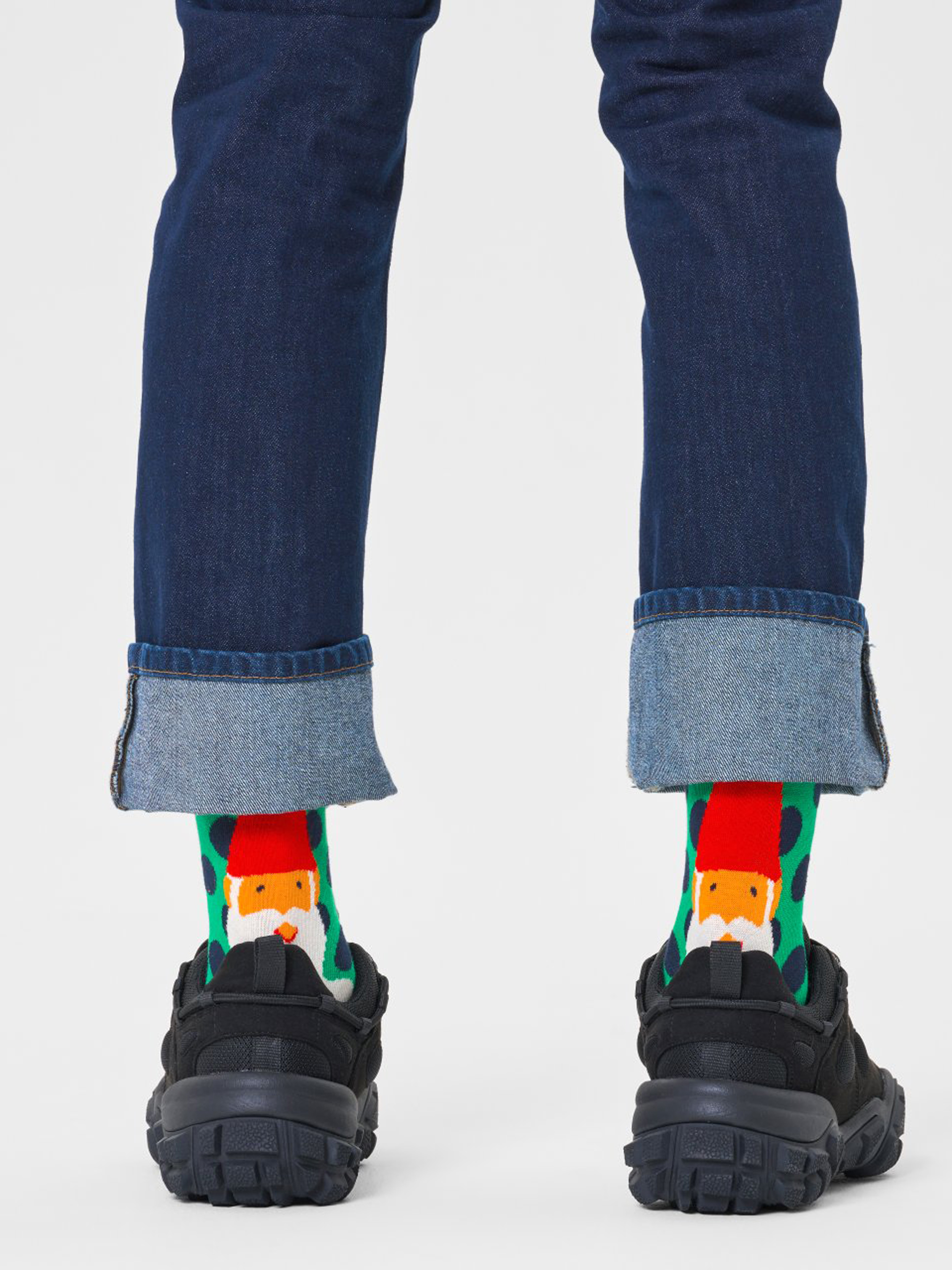  Шкарпетки Happy Socks Santa's Beard (green)
