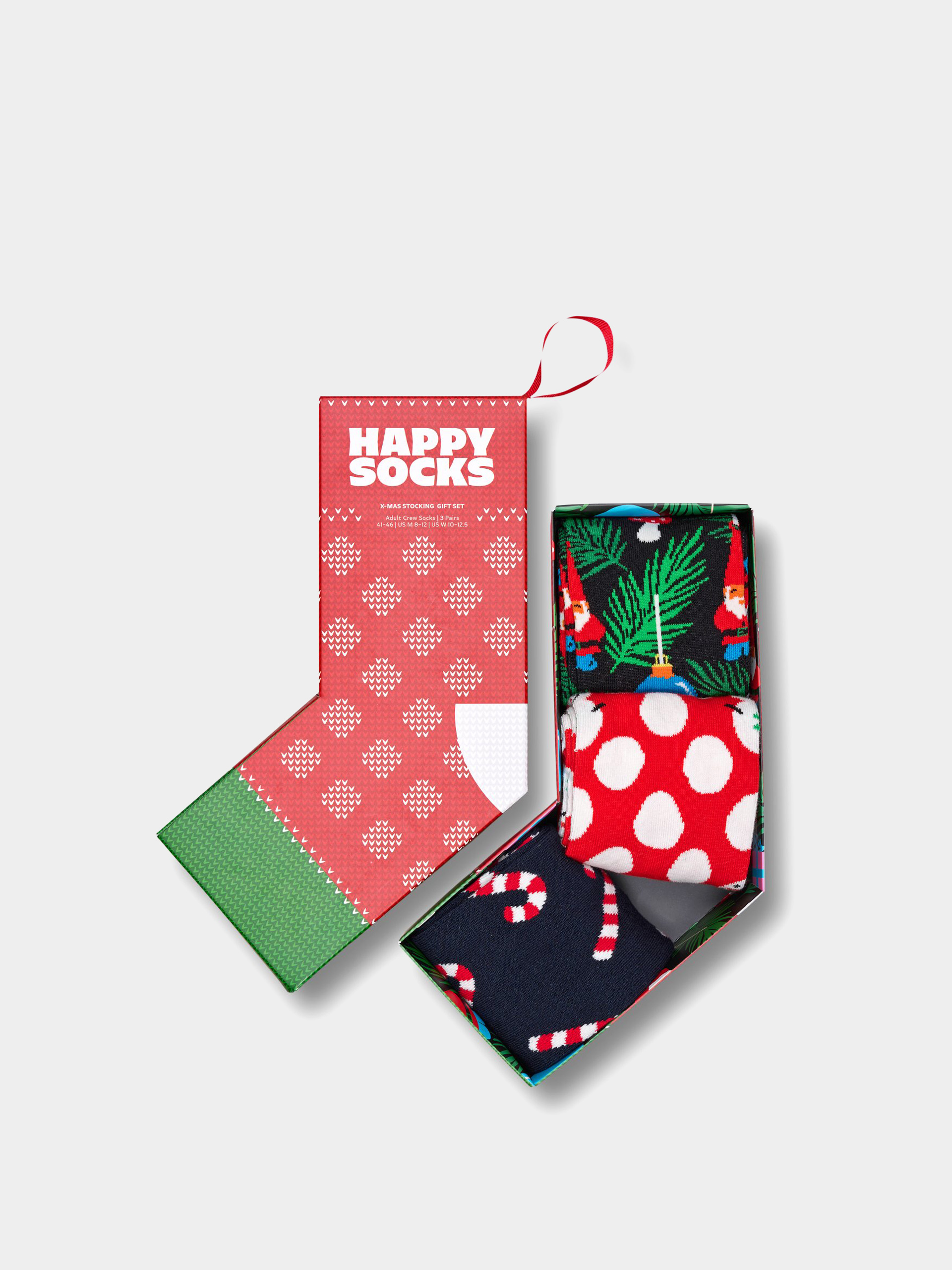  Шкарпетки Happy Socks 3 Pack X Mas Stockings Gift Set (navy)