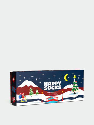  Шкарпетки Happy Socks 4 Pack Santa's Workshops Gift Set (green)