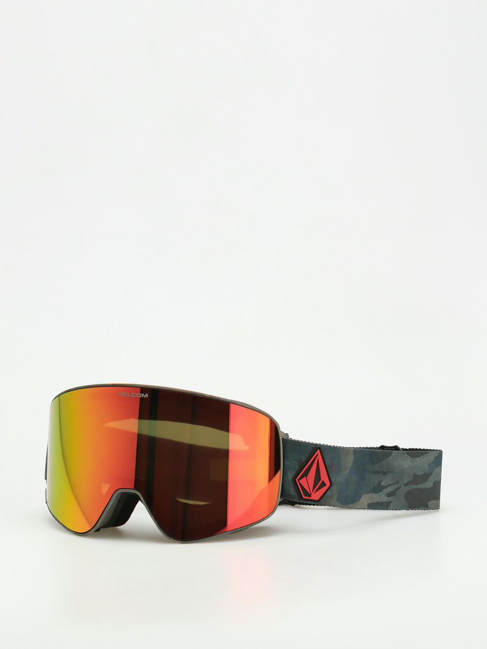 Окуляри для сноуборда Volcom Odyssey (cloudwash camo/red chrome+bl yellow)