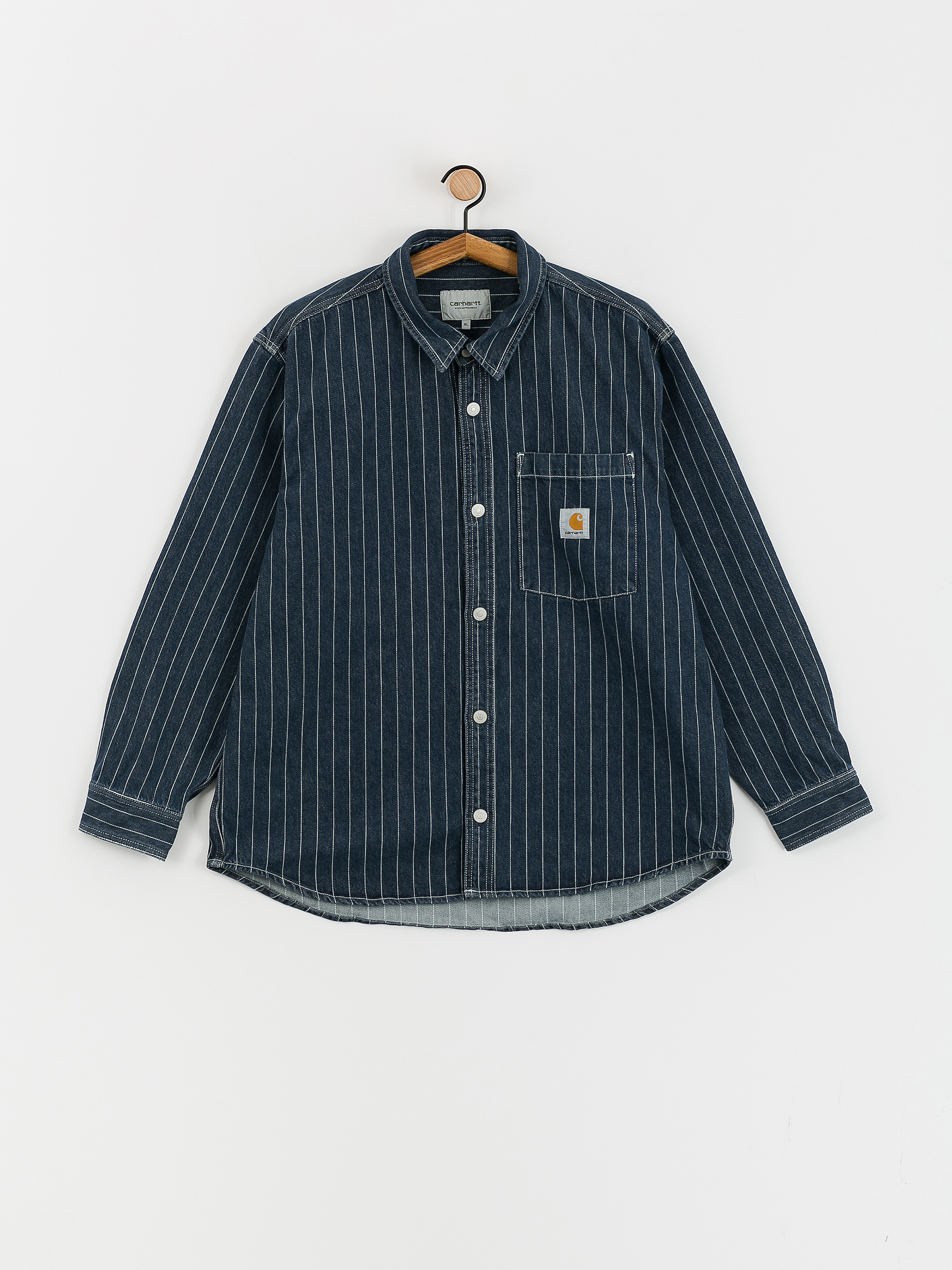 Сорочка Carhartt WIP Orlean (orlean stripe/blue/white)