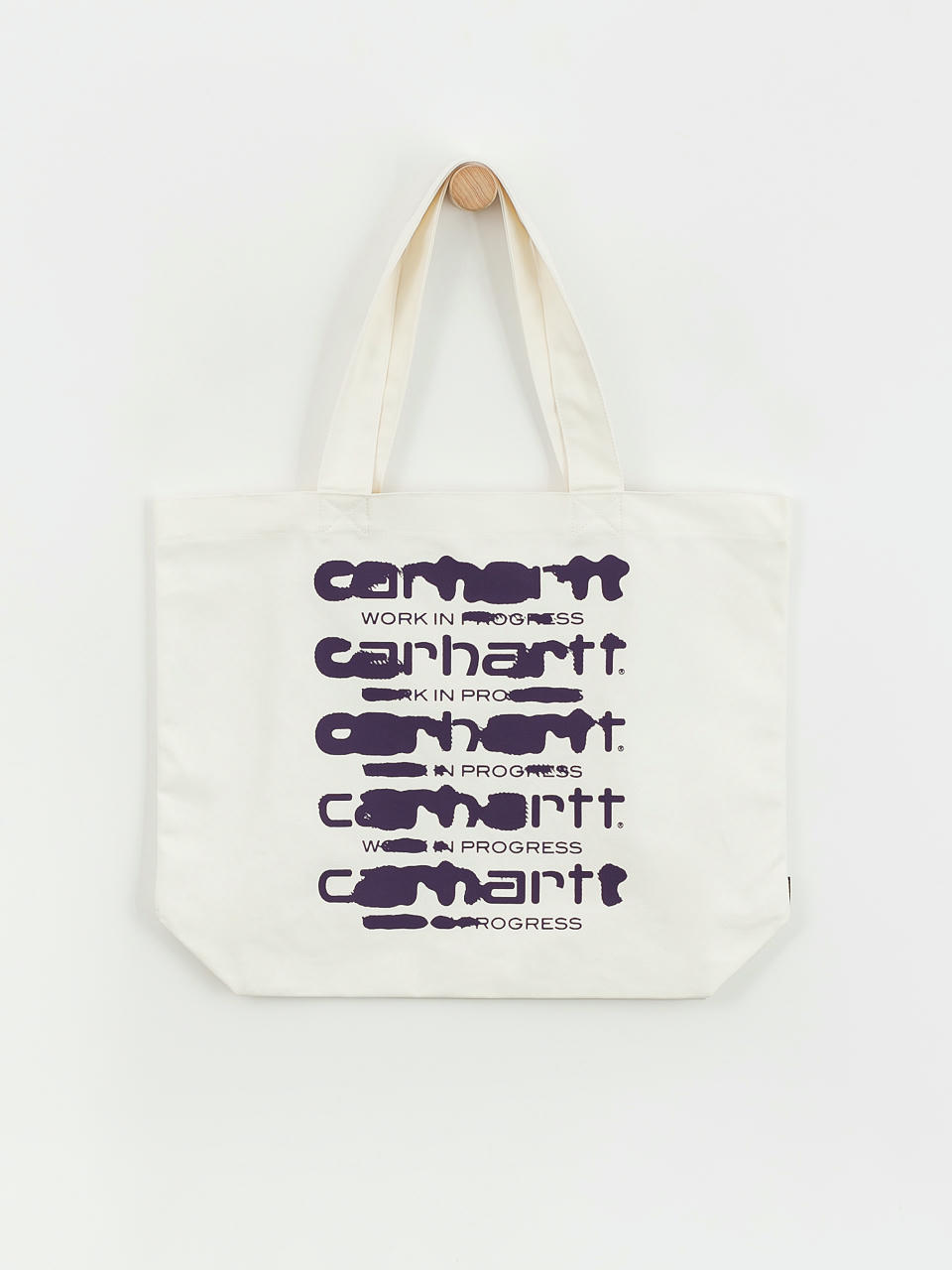 Сумка Carhartt WIP Canvas Graphic Tote (ink bleed print/wax/tyrian)