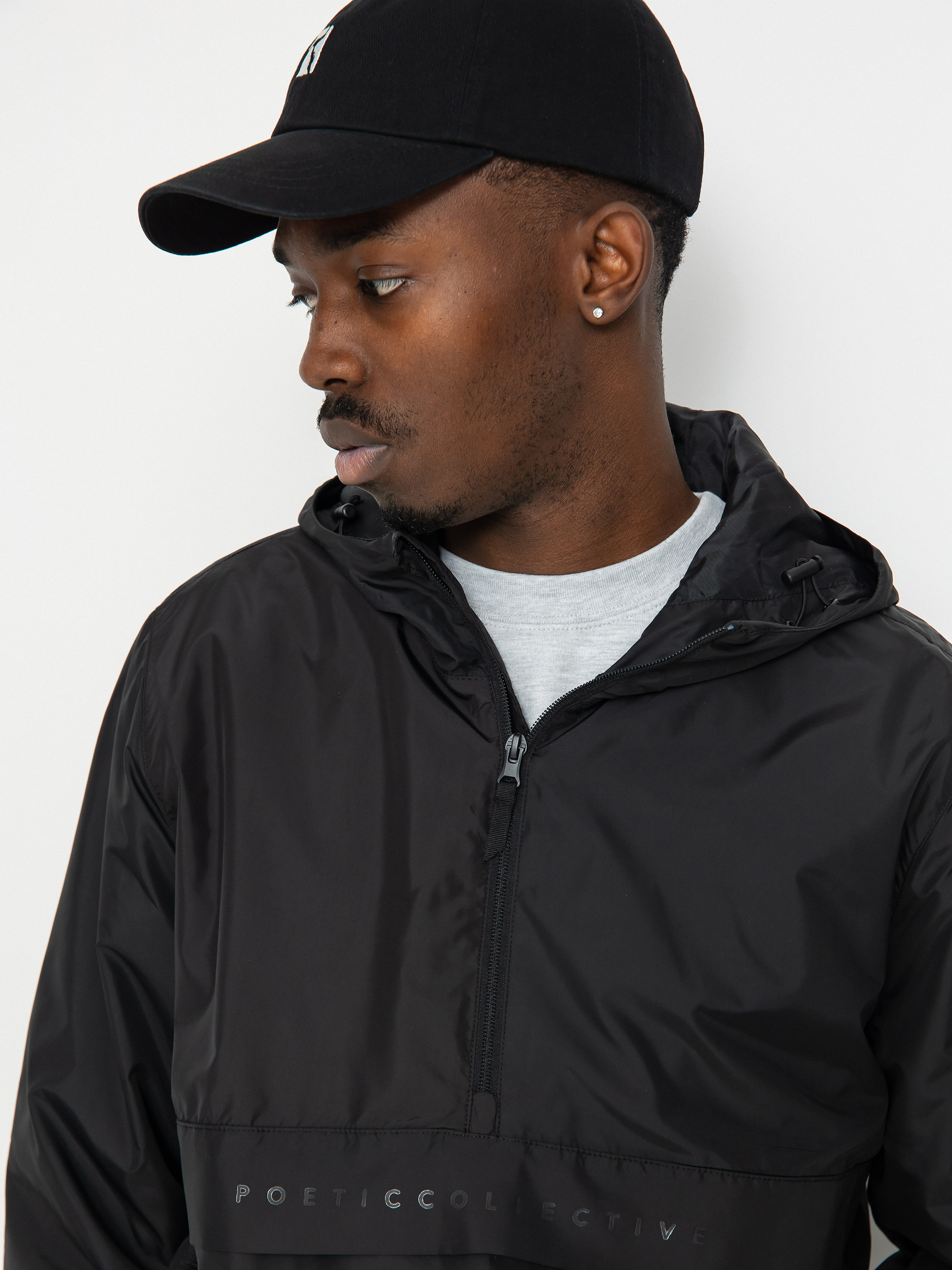 Куртка Poetic Collective Wind Breaker (black)