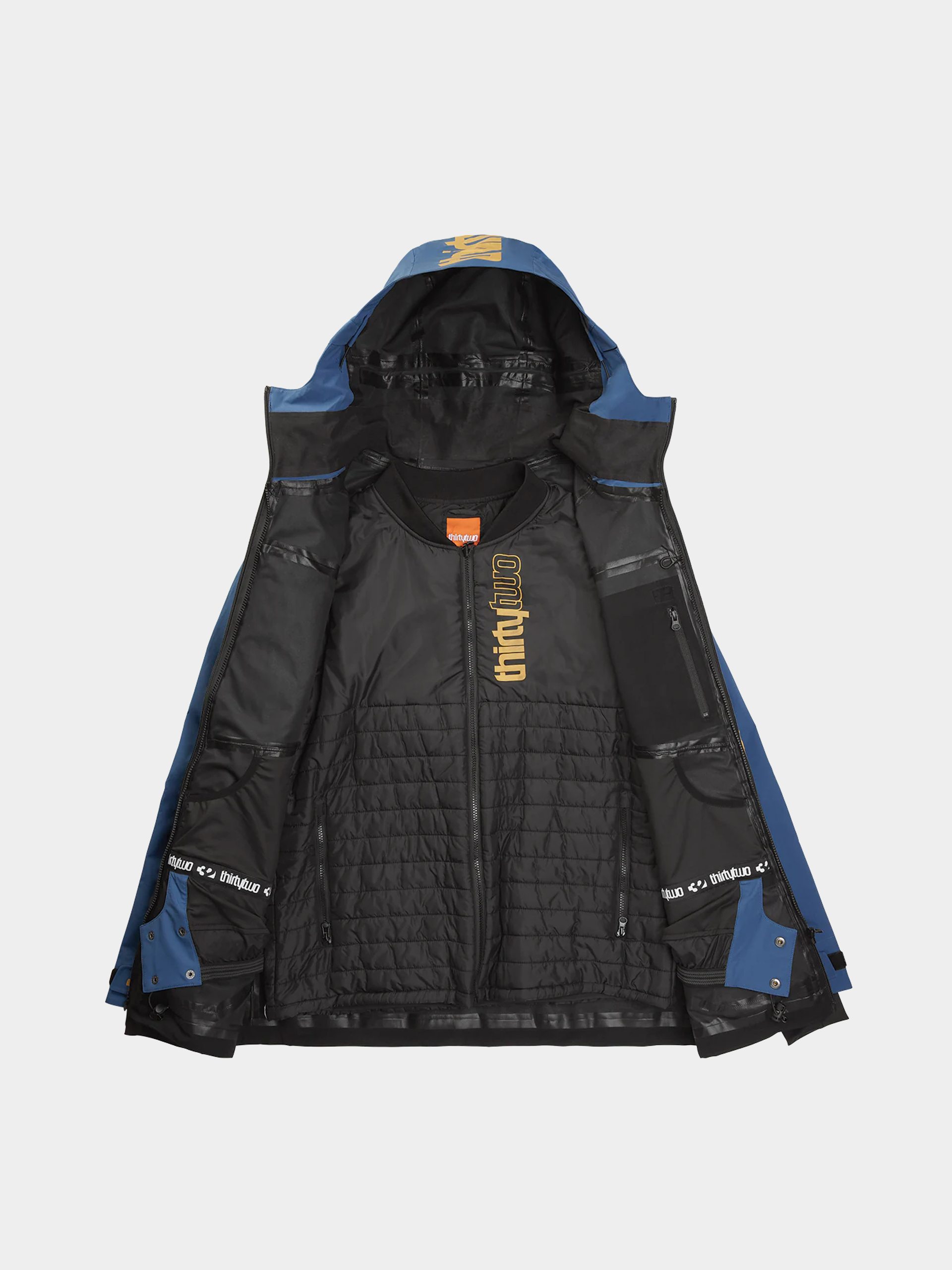 Чоловіча Сноубордична куртка ThirtyTwo Tm 3 (blue/black)