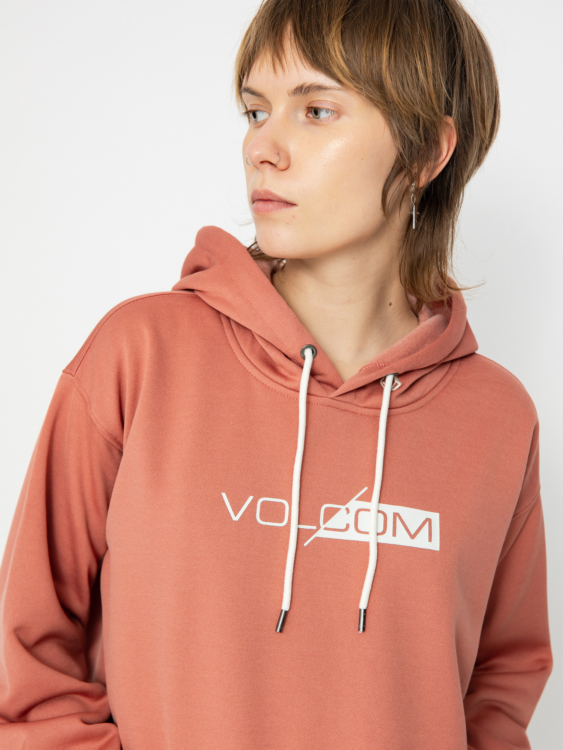 Жіноча Термосвітшот Volcom Core Hydro HD (earth pink)