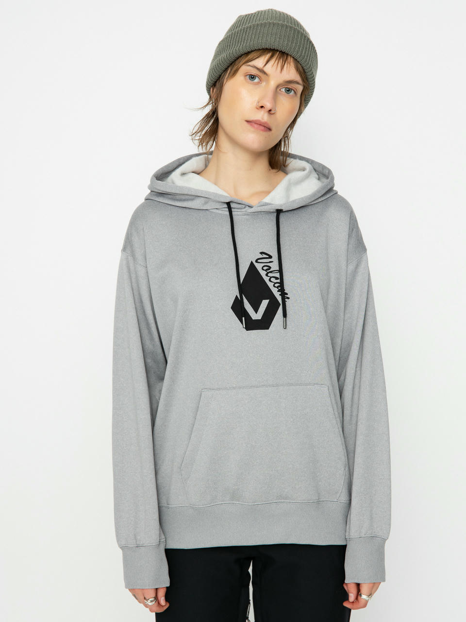 Жіноча Термосвітшот Volcom Core Hydro HD (heather grey)