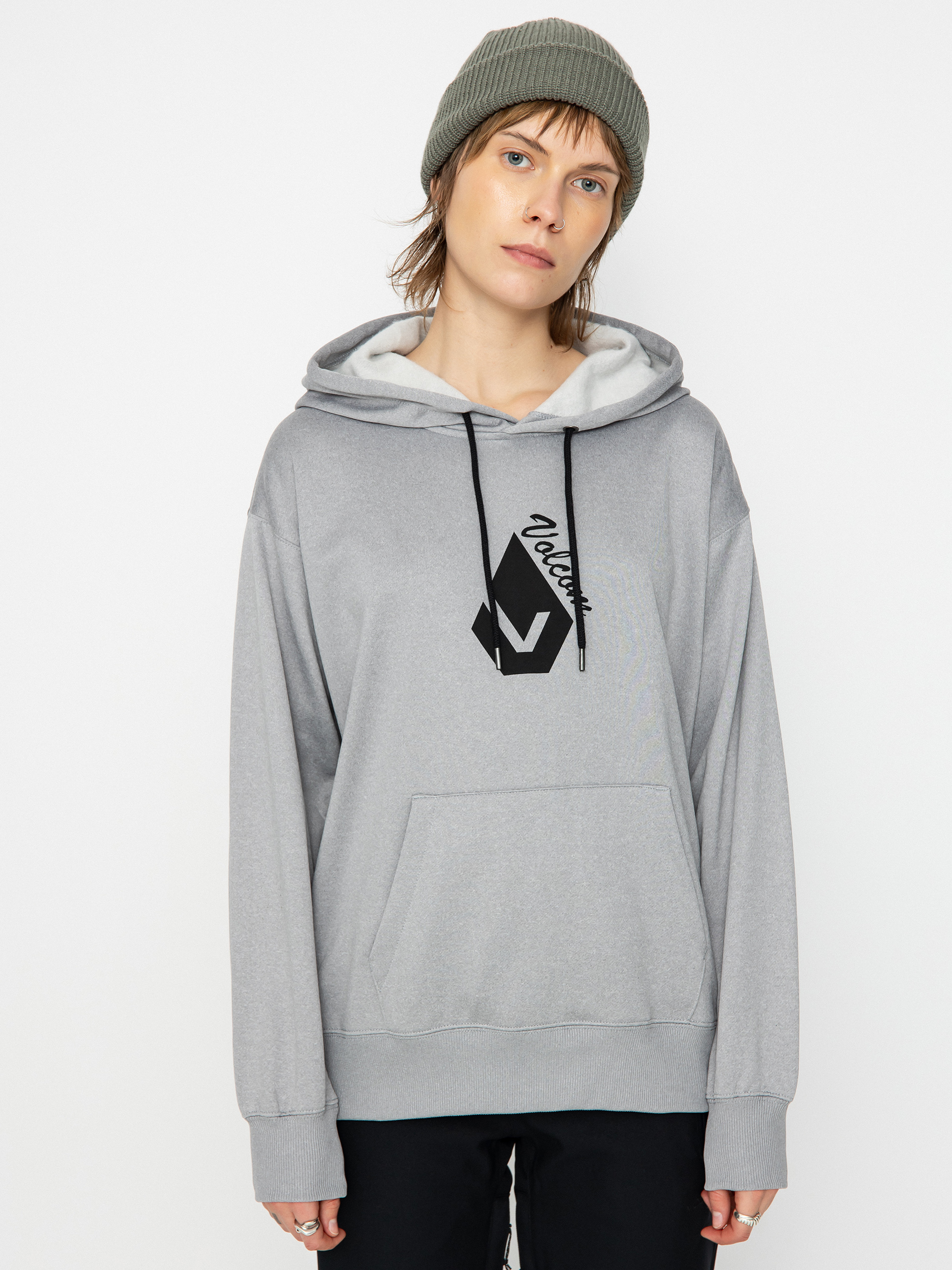 Термосвітшот Volcom Core Hydro HD Wmn (heather grey)